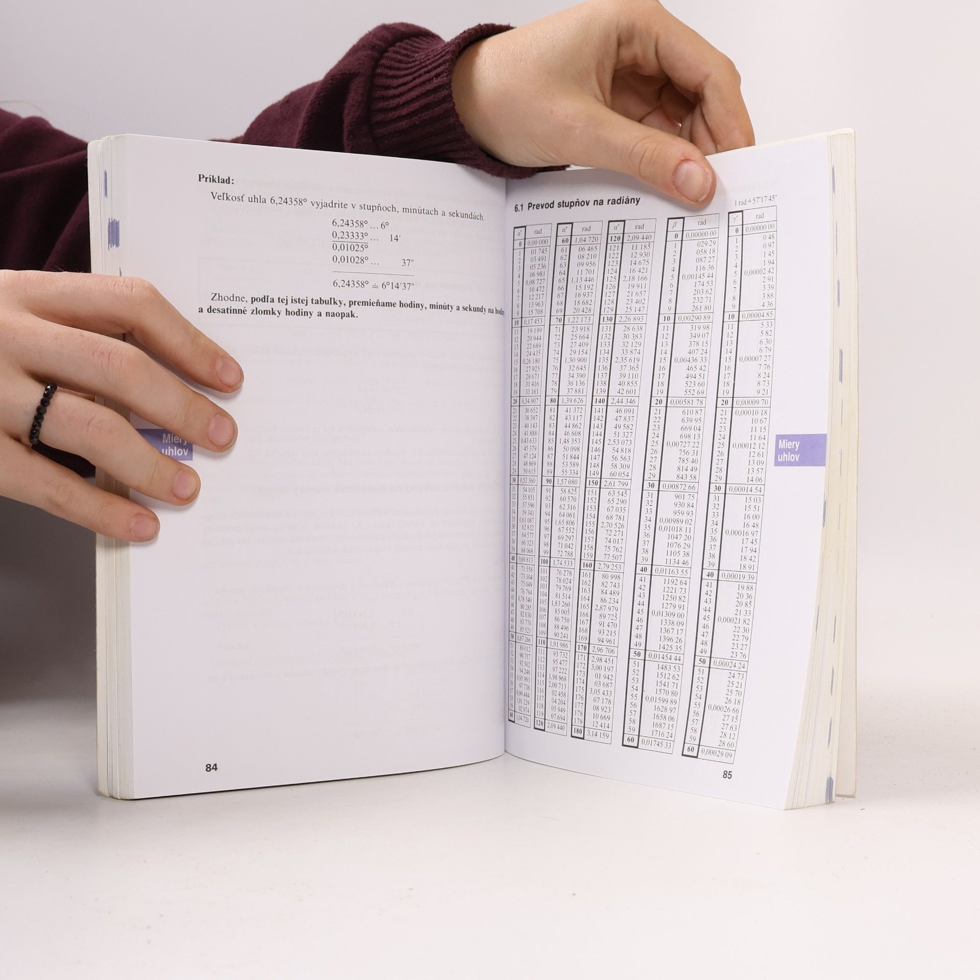 Jiří Mikulčák Matematické, fyzikálne a chemické tabuľky pre stredné školy