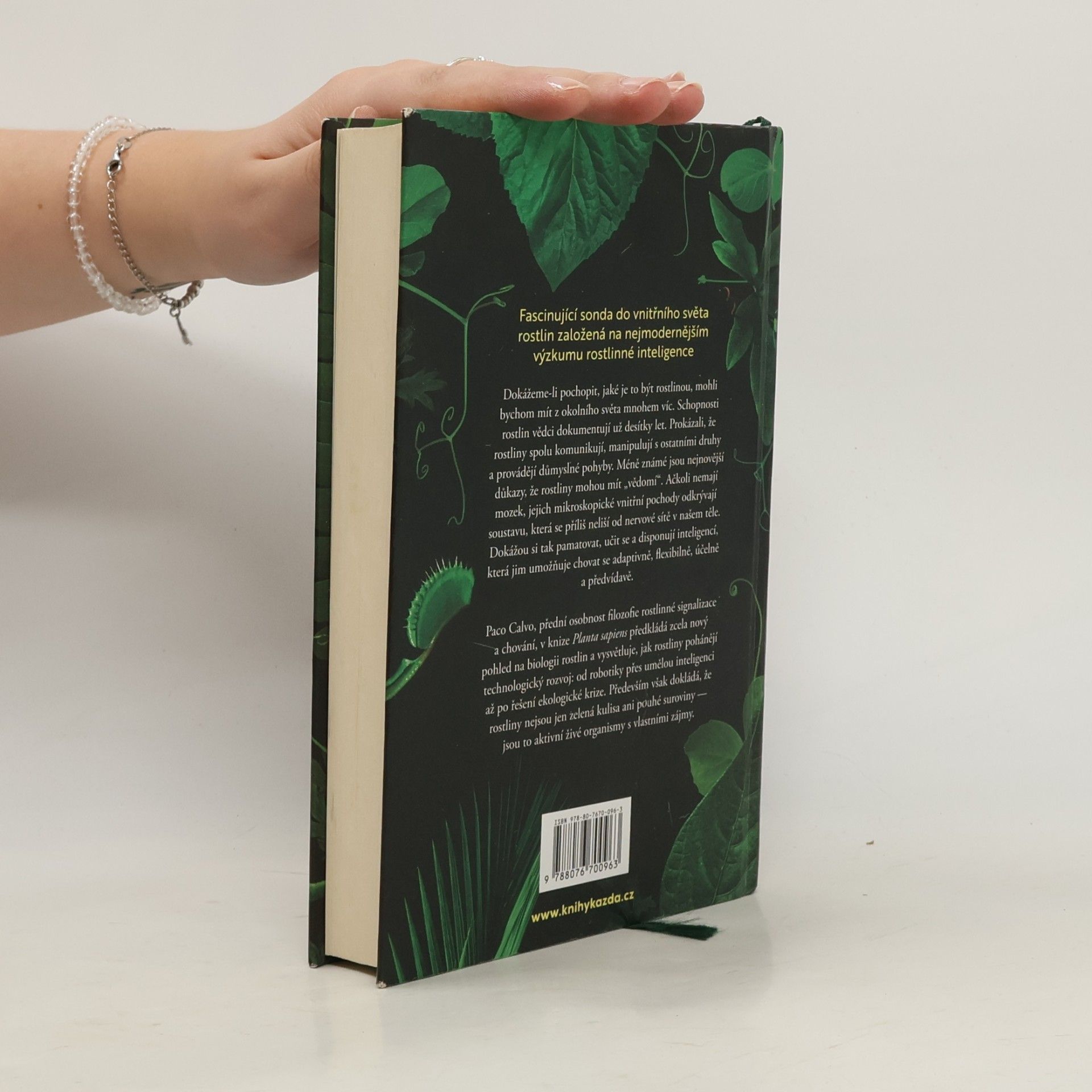Paco Calvo Planta sapiens: o inteligenci rostlin