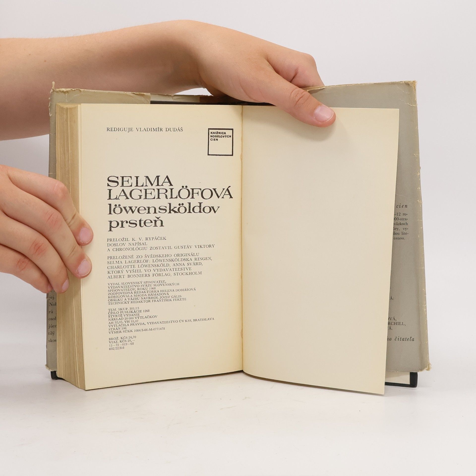 Selma Lagerlöf Löwensköldov prsteň