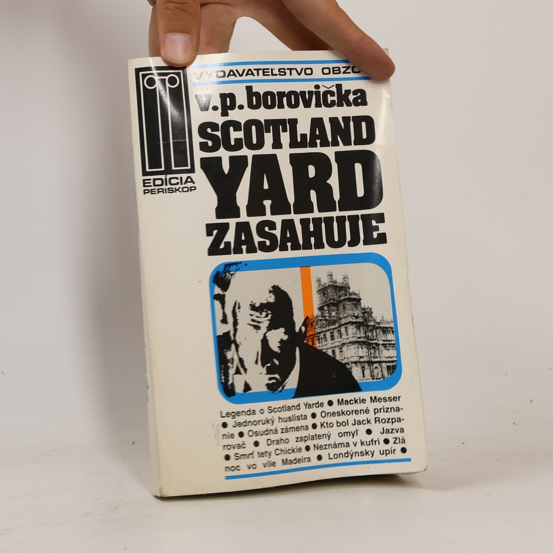 Václav Pavel Borovička Scotland Yard zasahuje