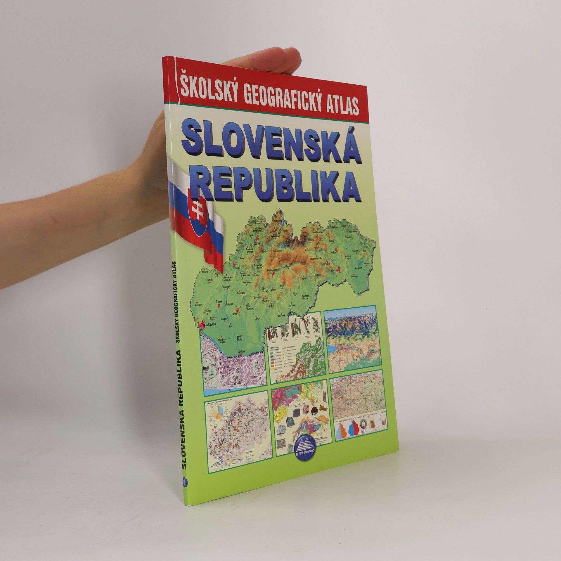 Róbert Čeman Slovenská republika - Školský geografický atlas