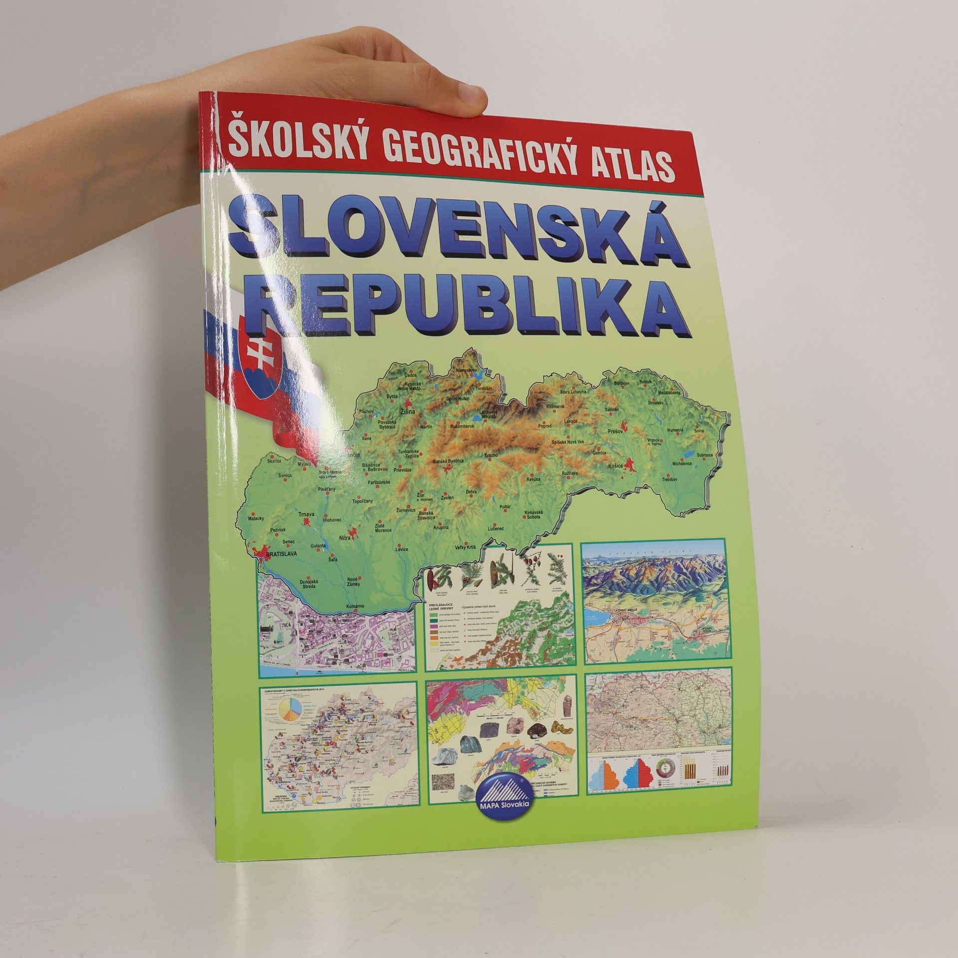Róbert Čeman Slovenská republika - Školský geografický atlas