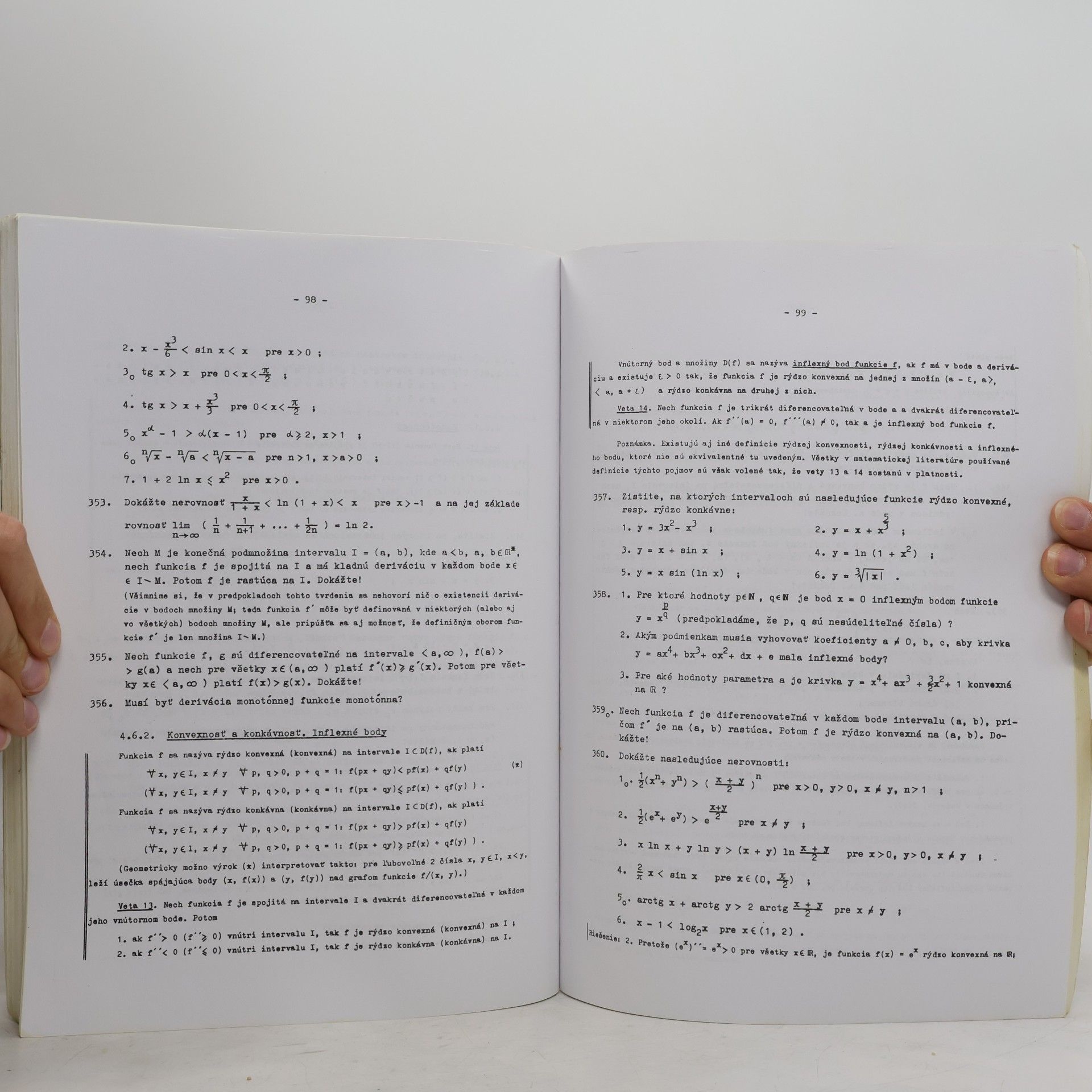 Zbyněk Kubáček Cvičenia z matematickej analýzy I