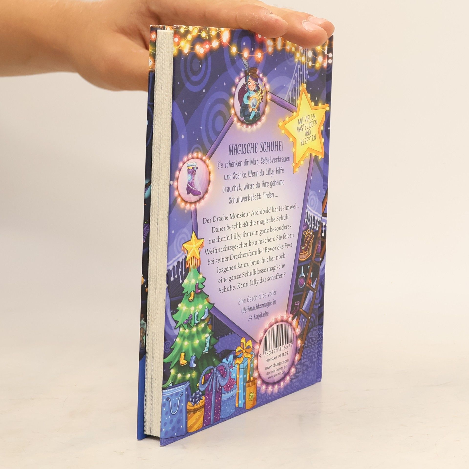Usch Luhn Lillys magische Schuhe: Das Meer der Wünsche. Ein Adventskalender mit auftrennbaren Seiten