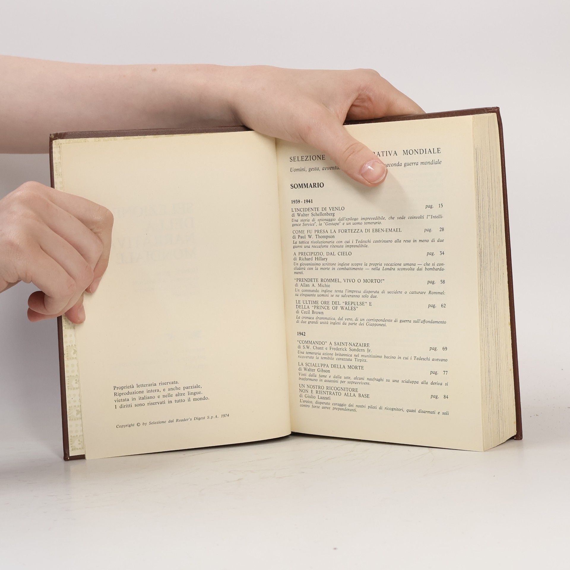 Autorenkollektiv Selezione della narrativa mondiale. Uomini, gesta, avventure sconosciute della seconda guerra mondiale.