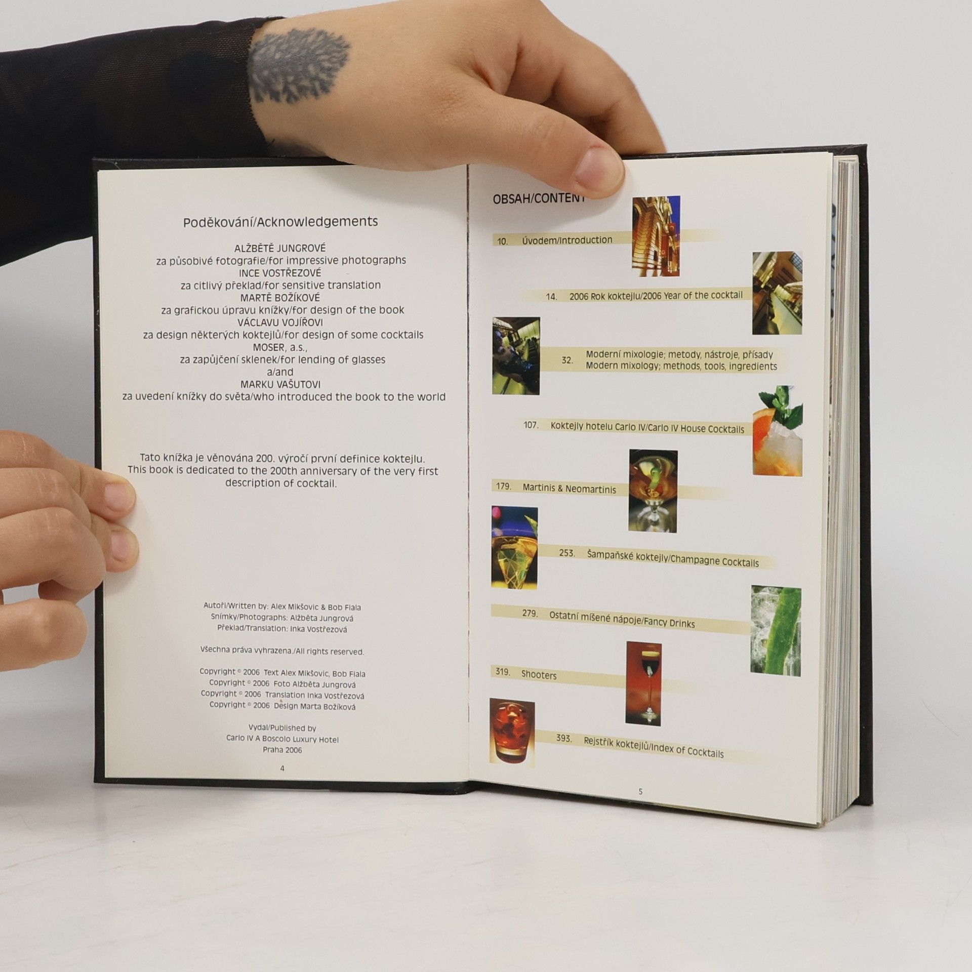 Alex Mikšovic Carlo Quarto's Cocktail Guide