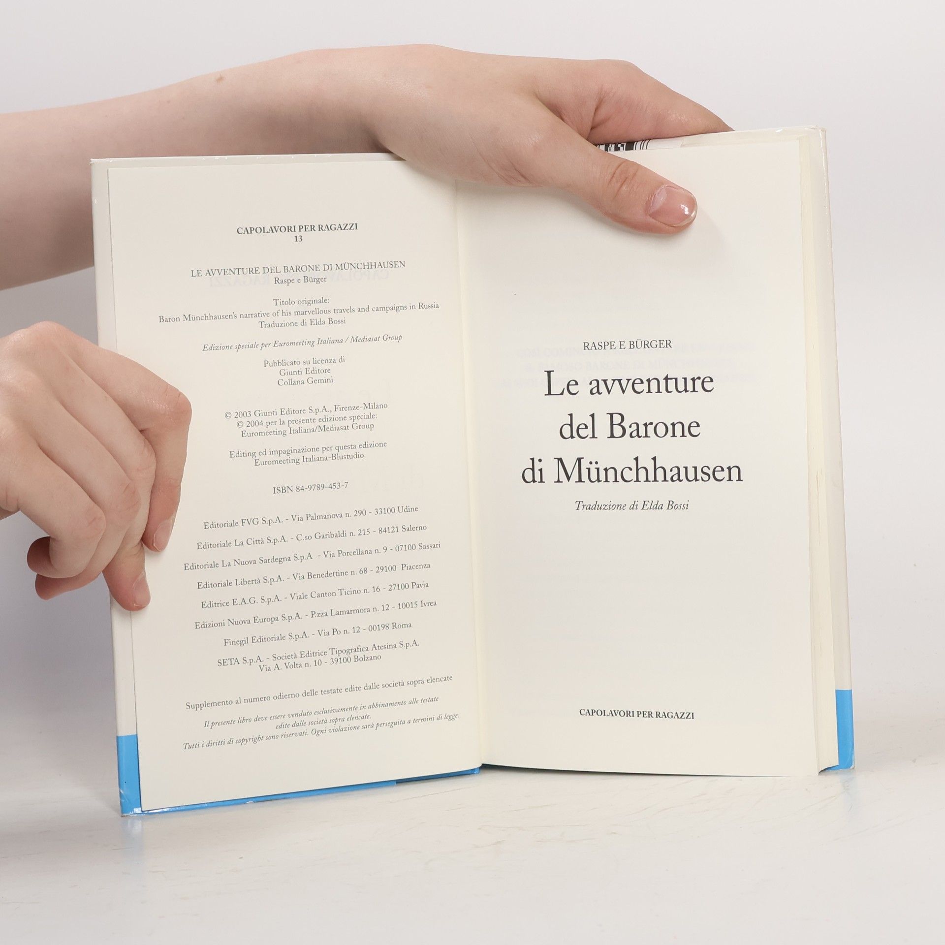 Raspe Le avventure del Barone di Münchhausen 13