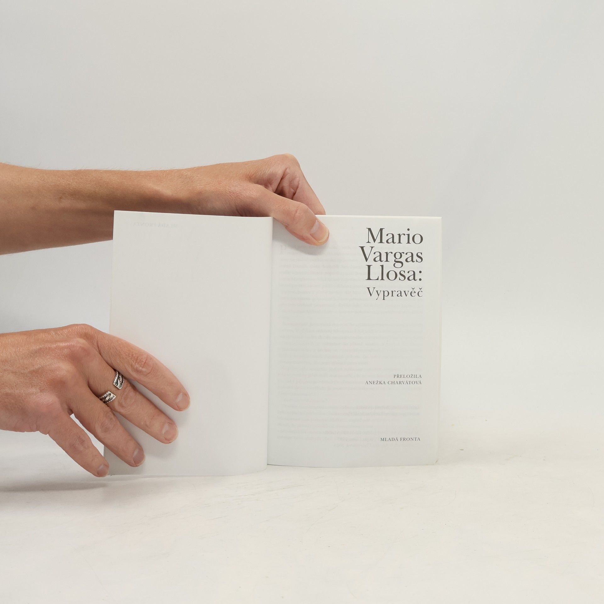 Mario Vargas Llosa Vypravěč