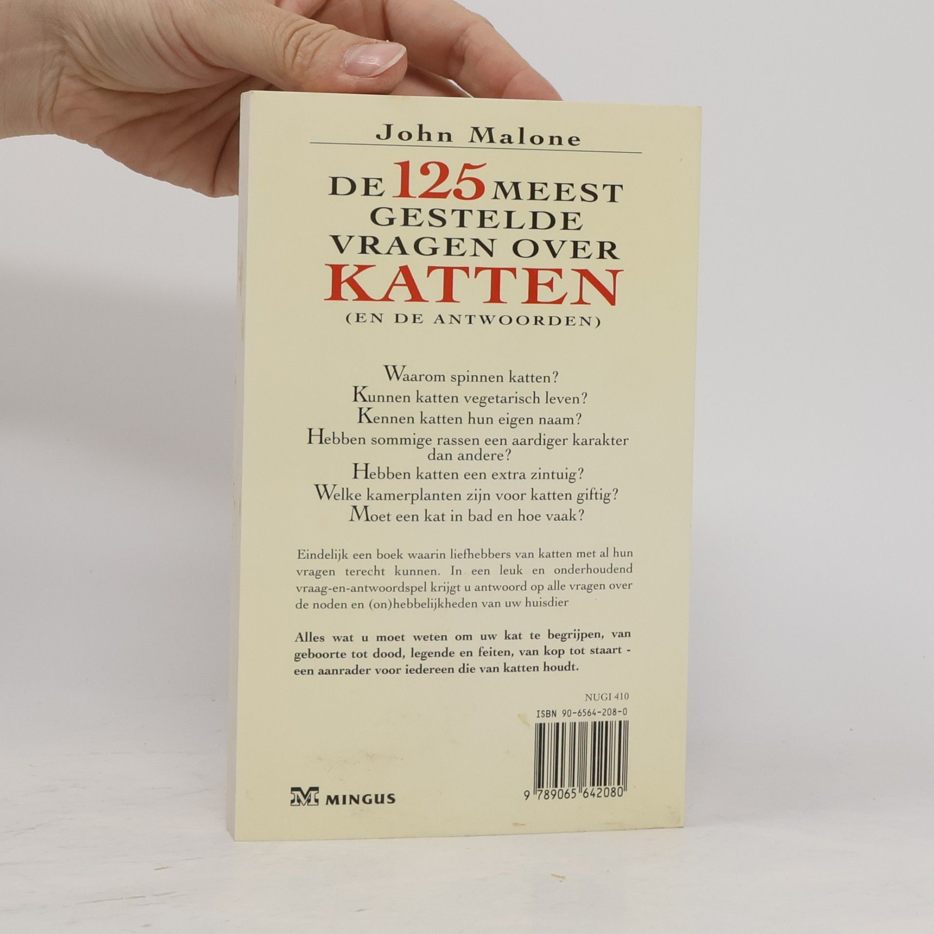 John Malone De 125 meest gestelde vragen over katten