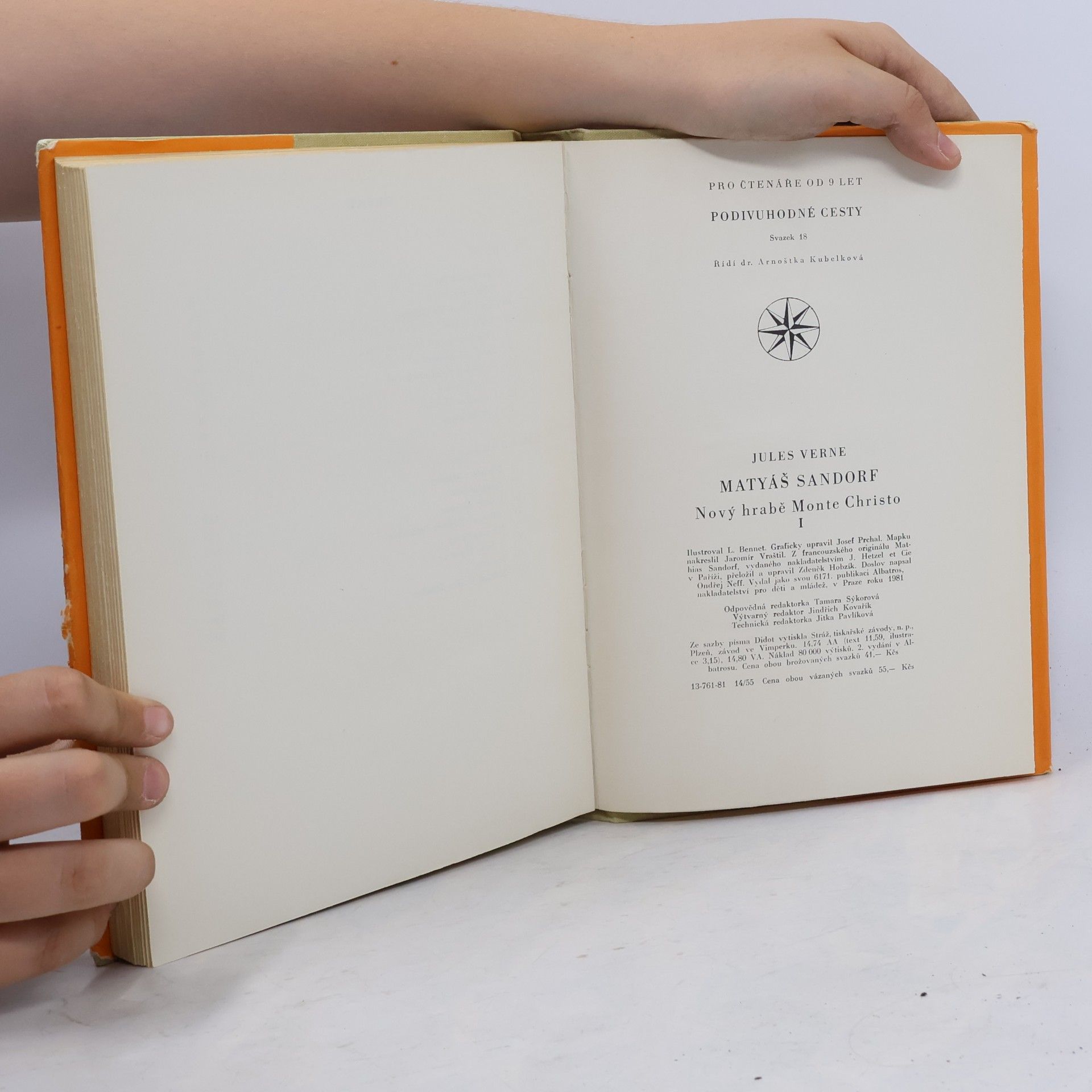 Jules Verne Matyáš Sandorf. Nový hrabě Monte Christo I.