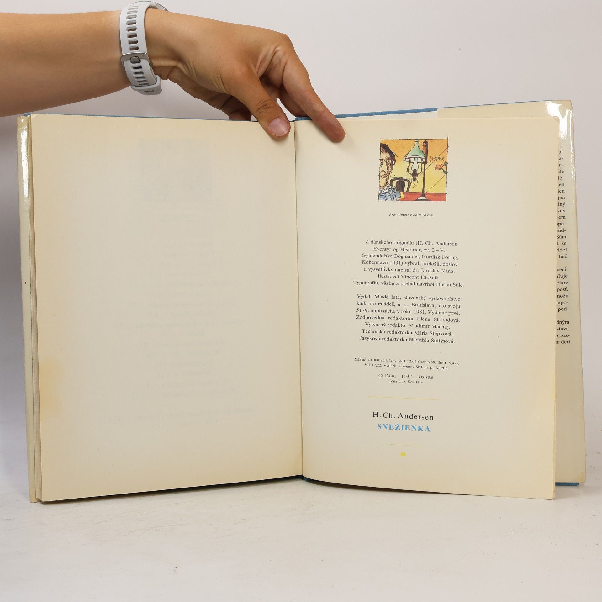 Hans Christian Andersen Snežienka