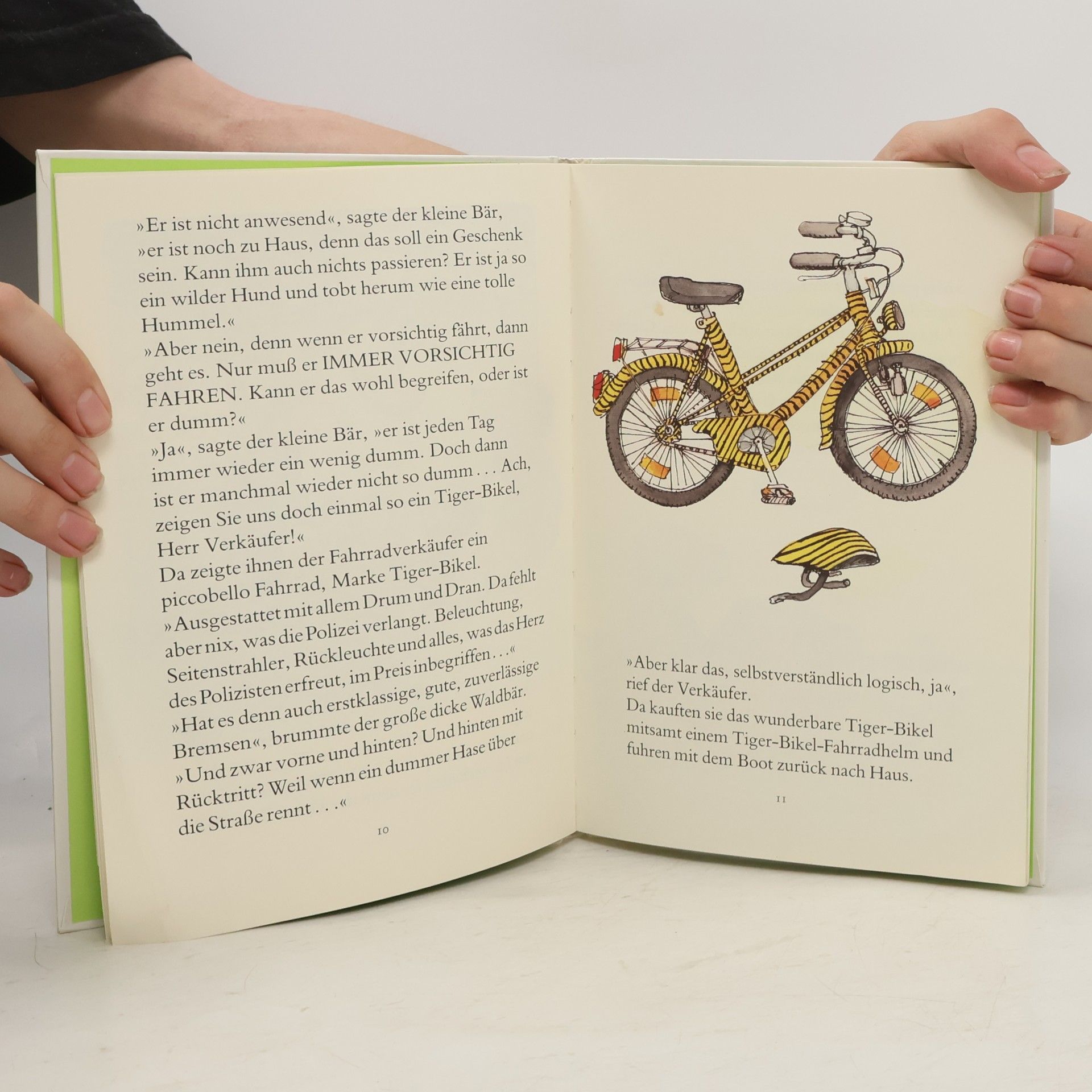 Janosch Der kleine Tiger braucht ein Fahrrad