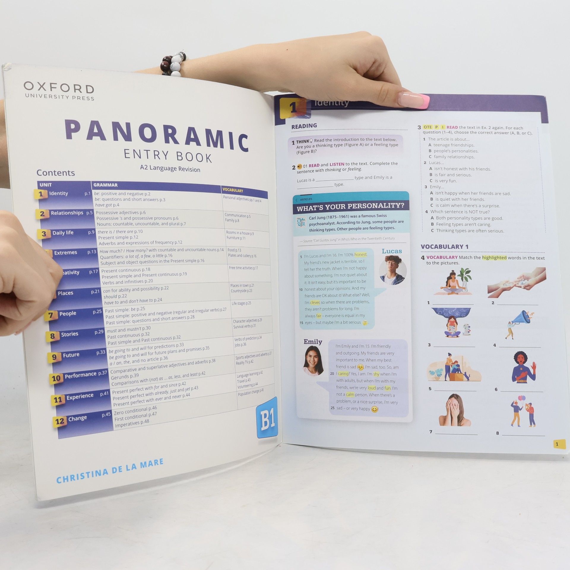 Christina De la Mare Panoramic Entry Book B1