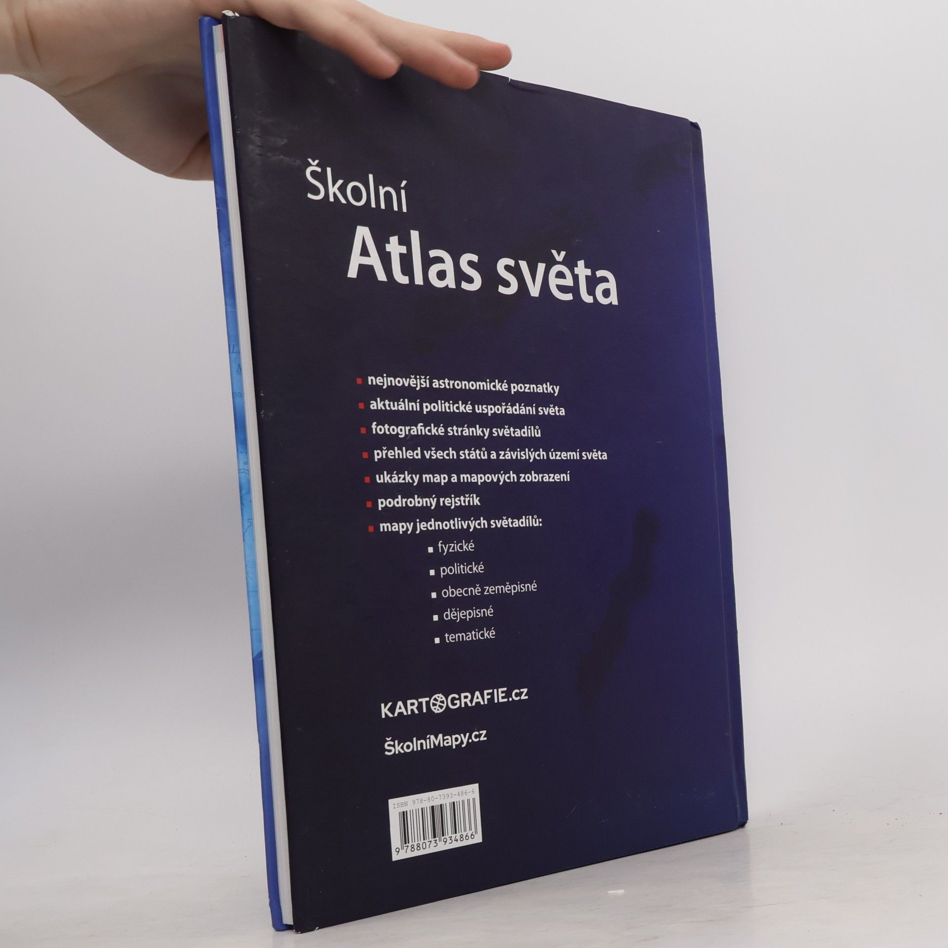 Autorenkollektiv Školní atlas světa
