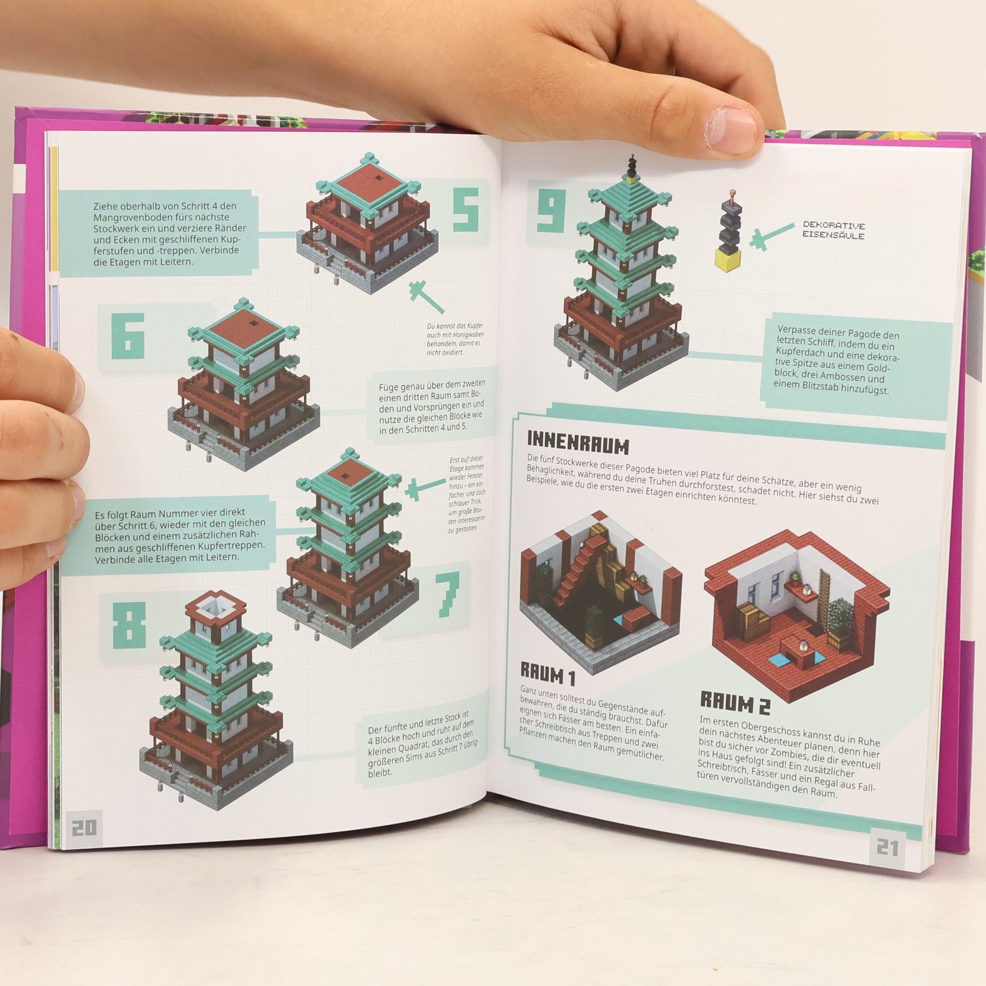 Minecraft Minecraft Coole Mini-Projekte. Über 20 exklusive Bauanleitungen