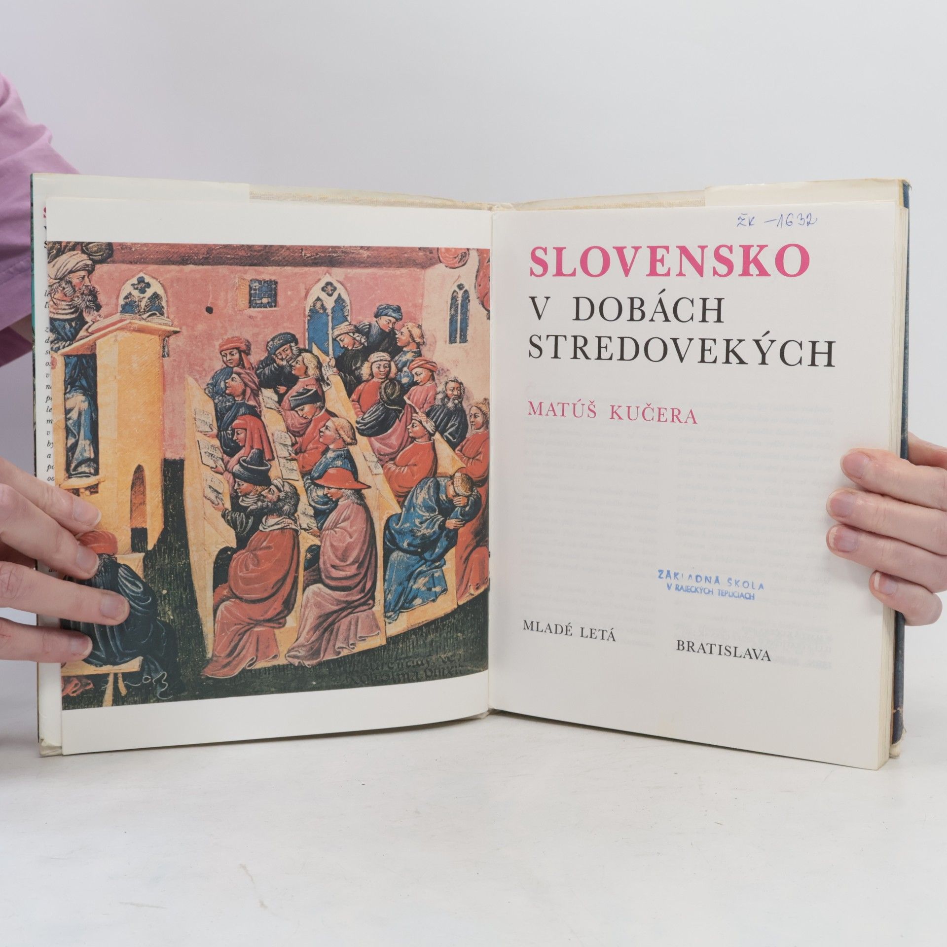 Matúš Kučera Slovensko v dobách stredovekých