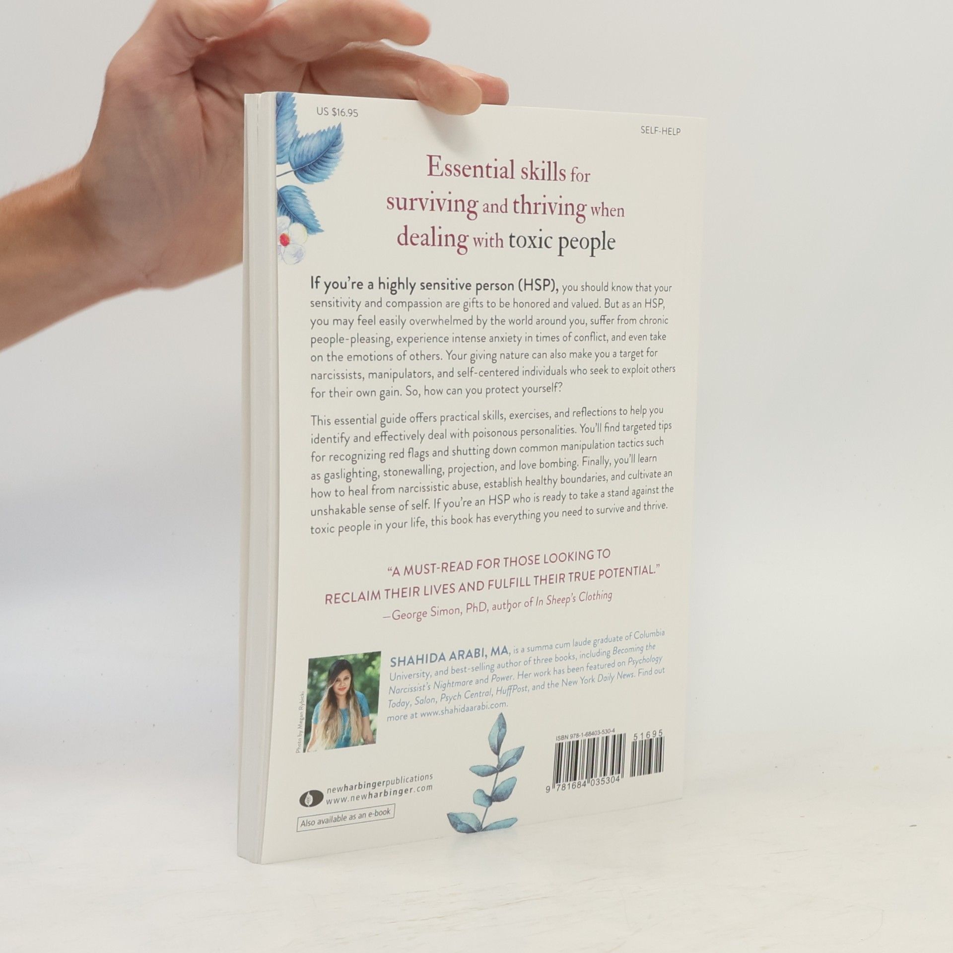 Shahida Arabi The Highly Sensitive Person's Guide to Dealing with Toxic People