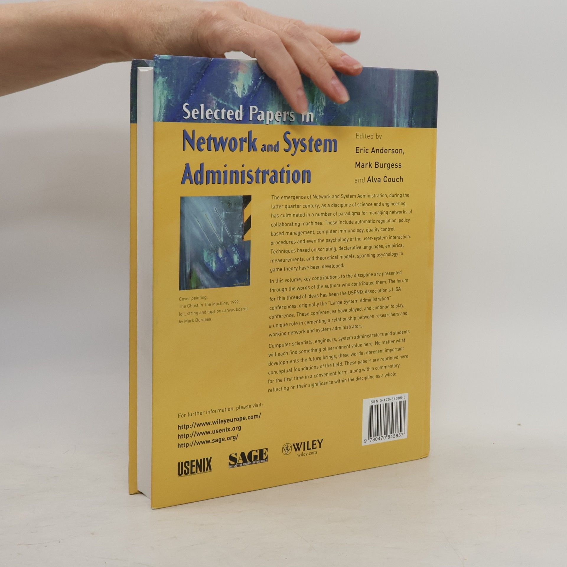Mark Burgess Selected Papers in Network and System Administration
