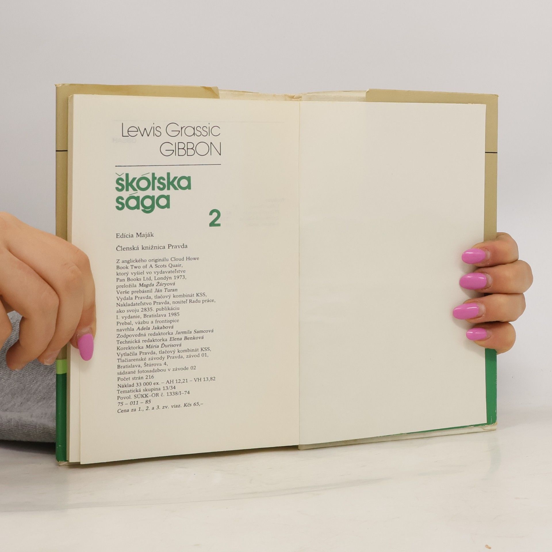 Lewis Grassic Gibbon Škotska sága 2