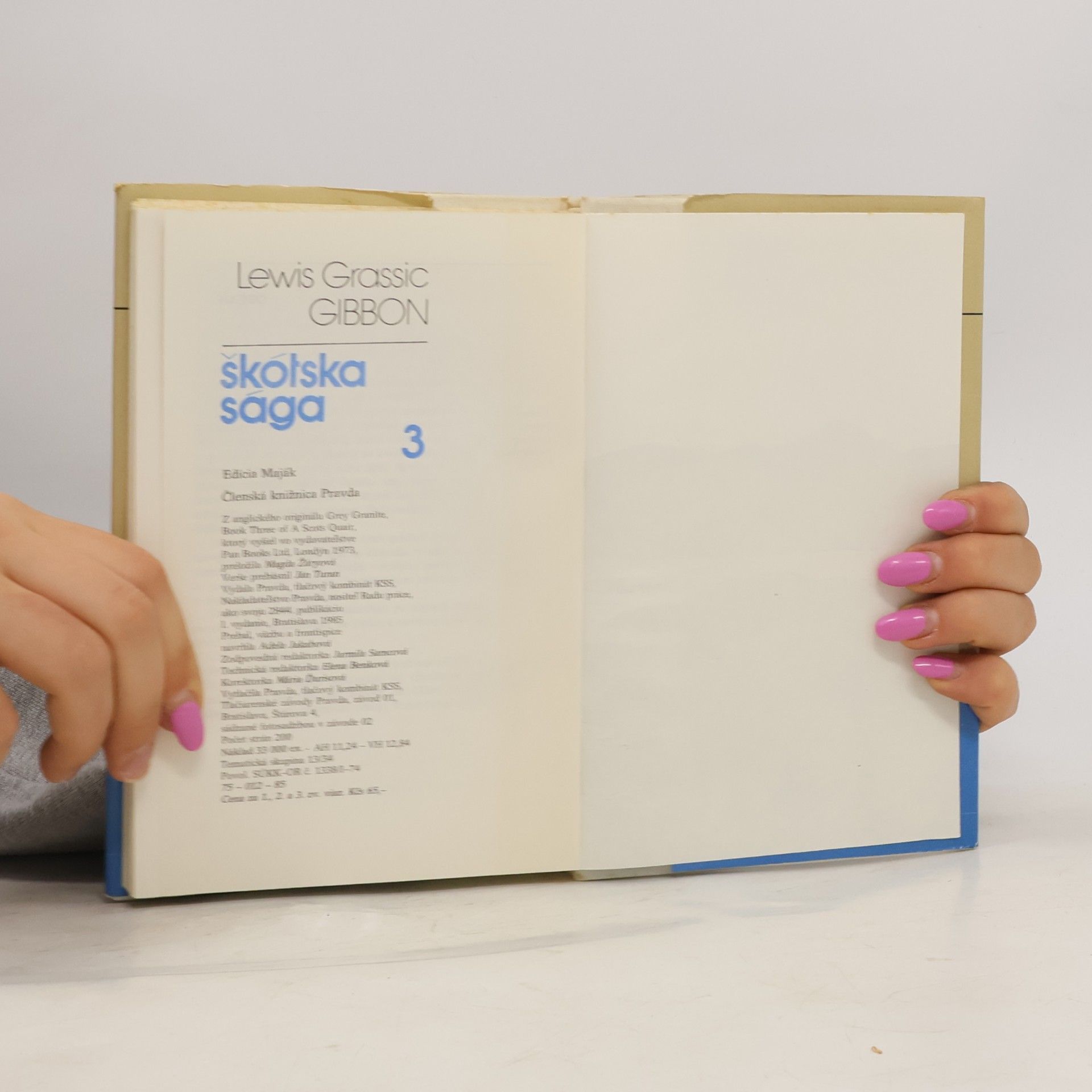 Lewis Grassic Gibbon Škótska sága 3