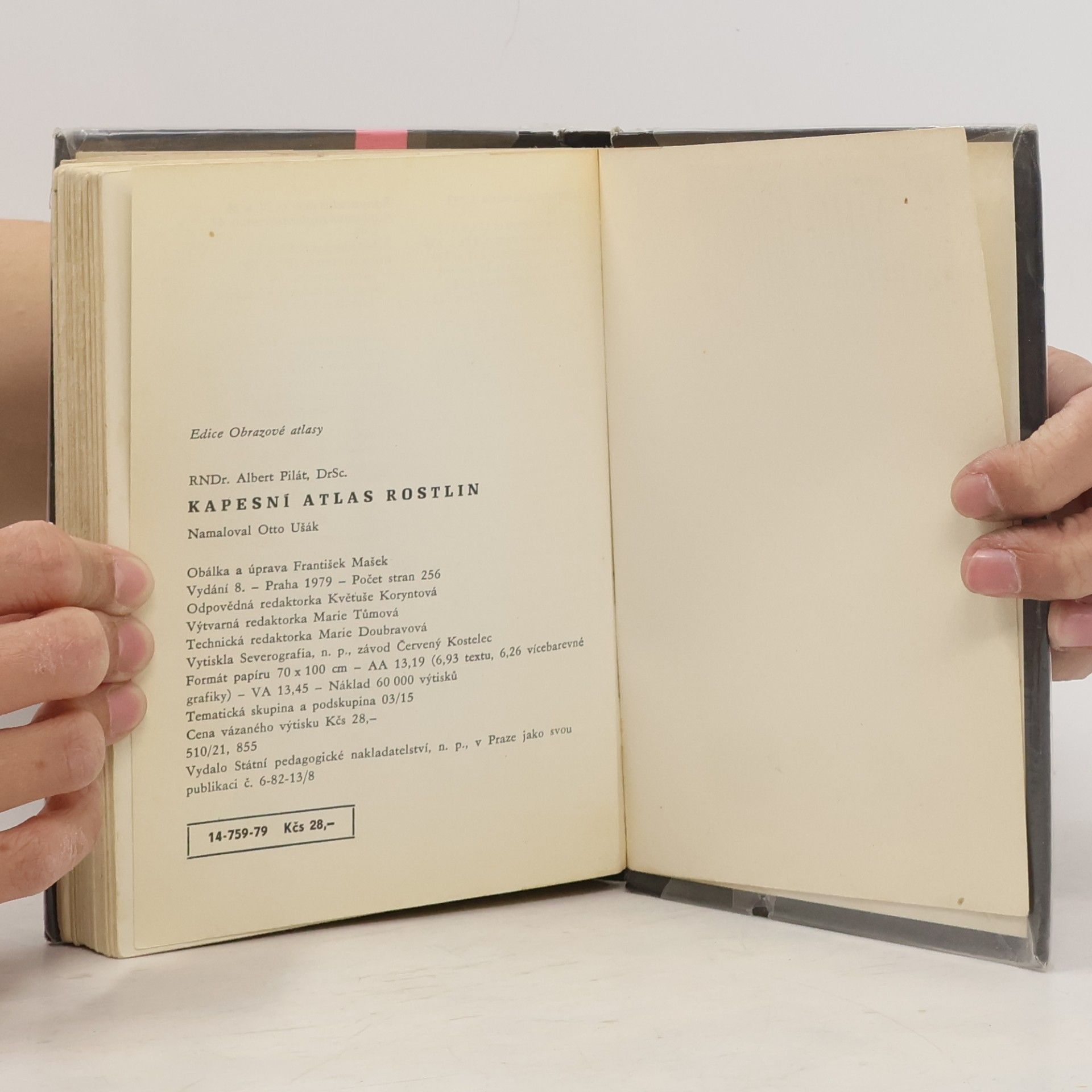 Otto Ušák Kapesní atlas rostlin