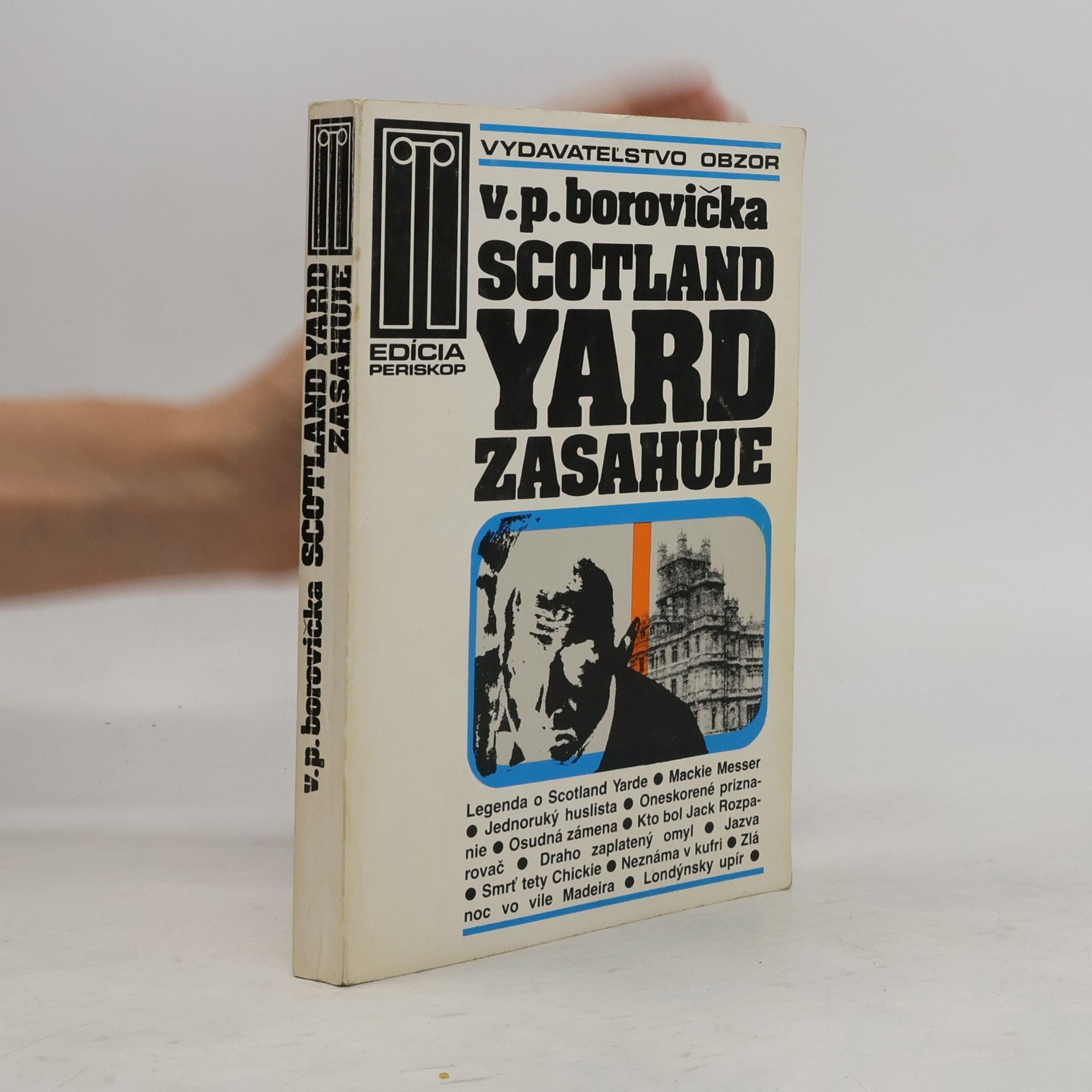 Václav Pavel Borovička Scotland Yard zasahuje