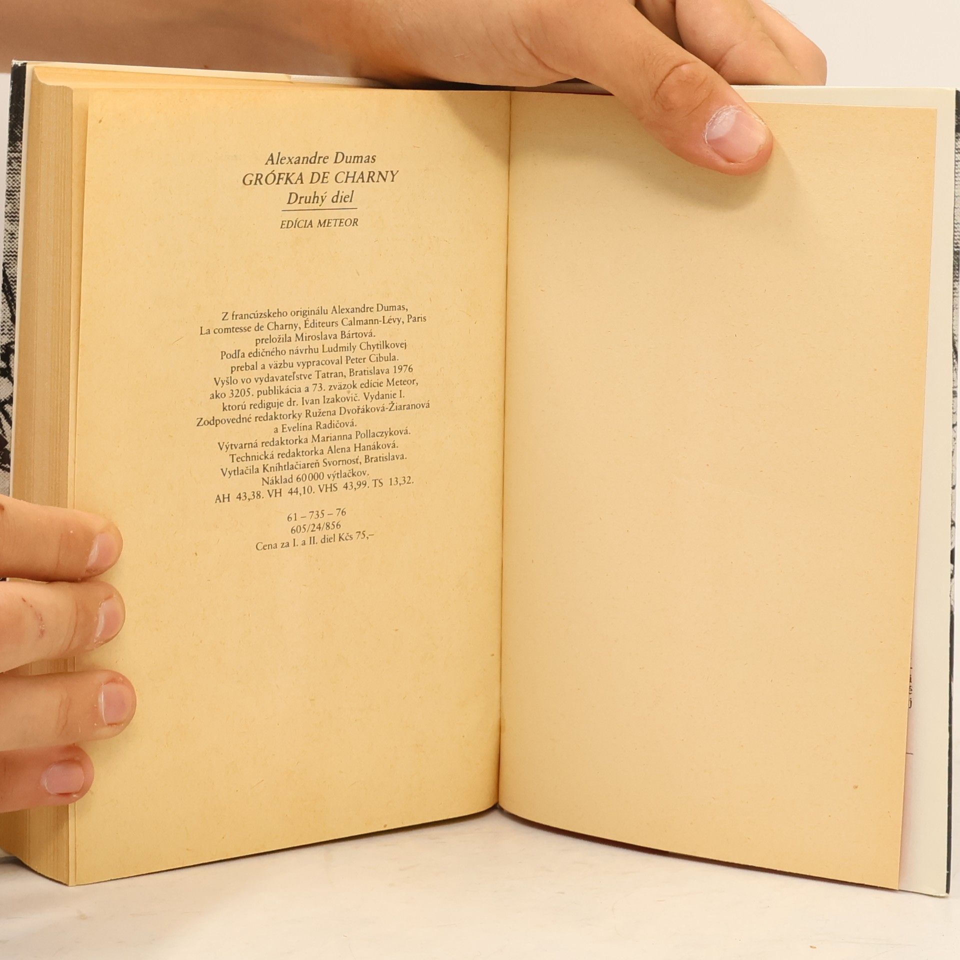 Alexandre Dumas der Ältere Grófka de Charny II.