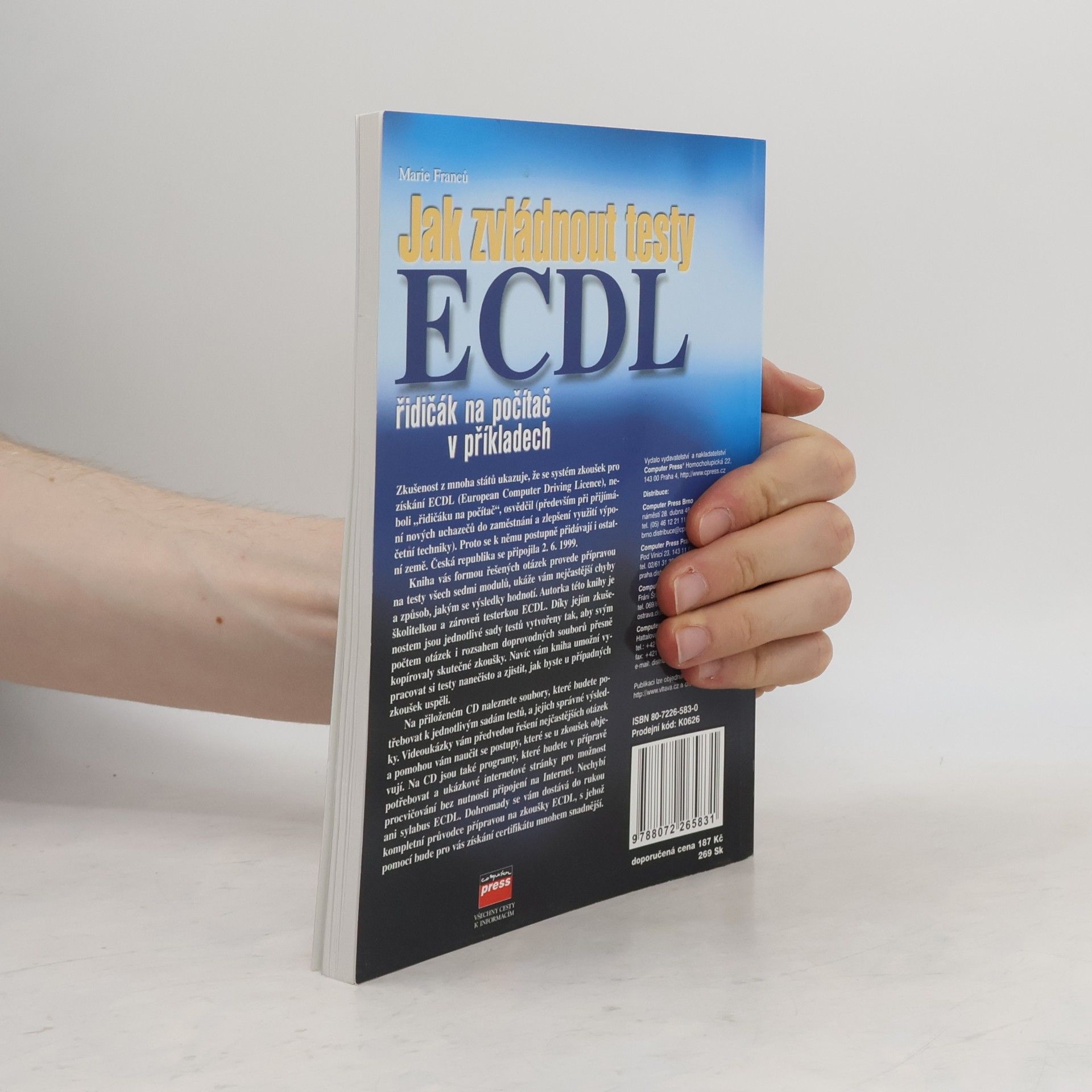 Marie Franců Jak zvládnout testy ECDL