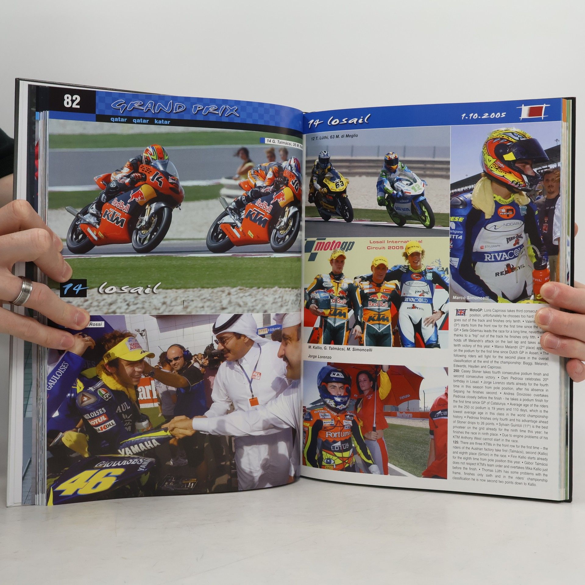 Vladimír Rejda Mistrovství světa motocyklů 2005 = World motorcycle championships 2005 = Motorradweltmeisterschaften 2005