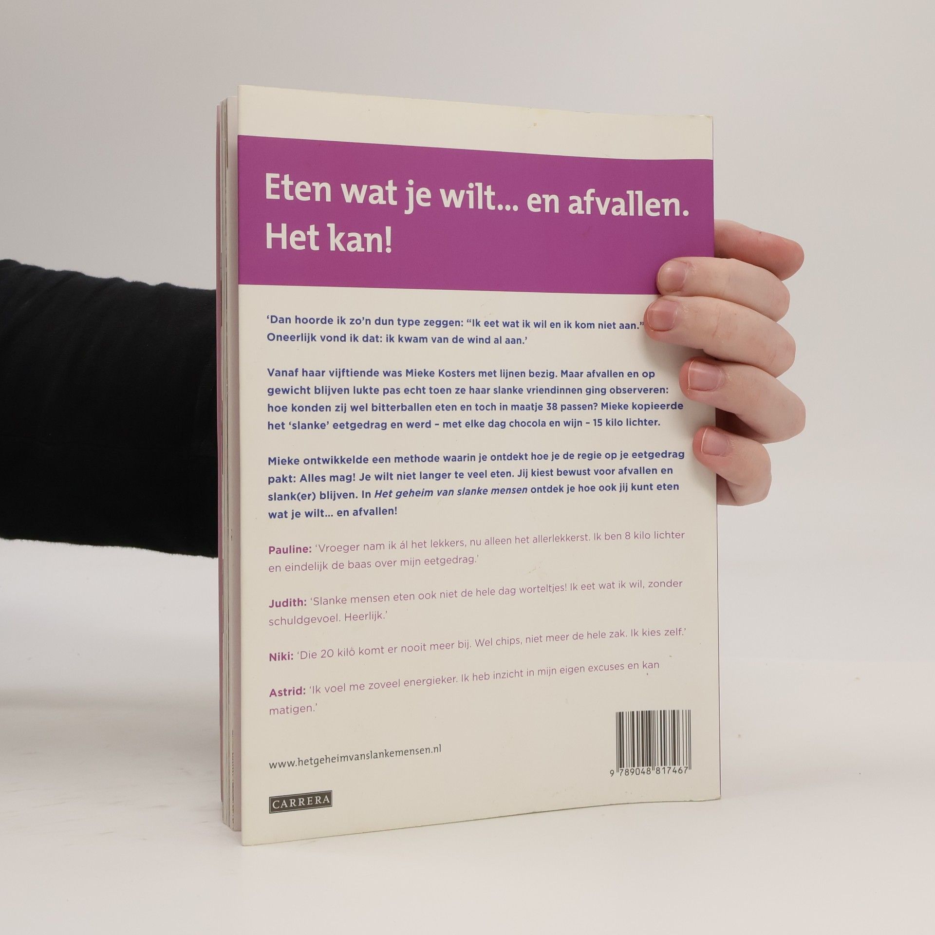 Mieke Kosters Het geheim van slanke mensen