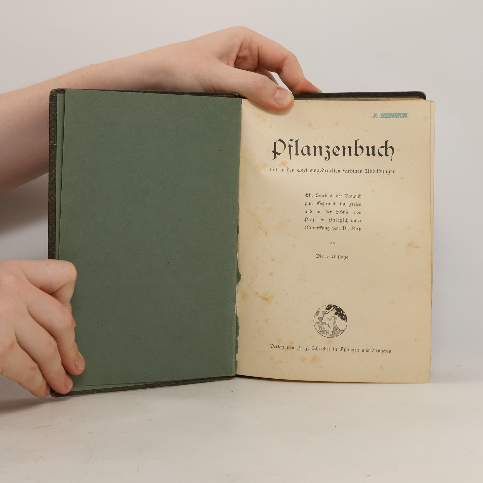 Max Dalitzsch Pflanzenbuch