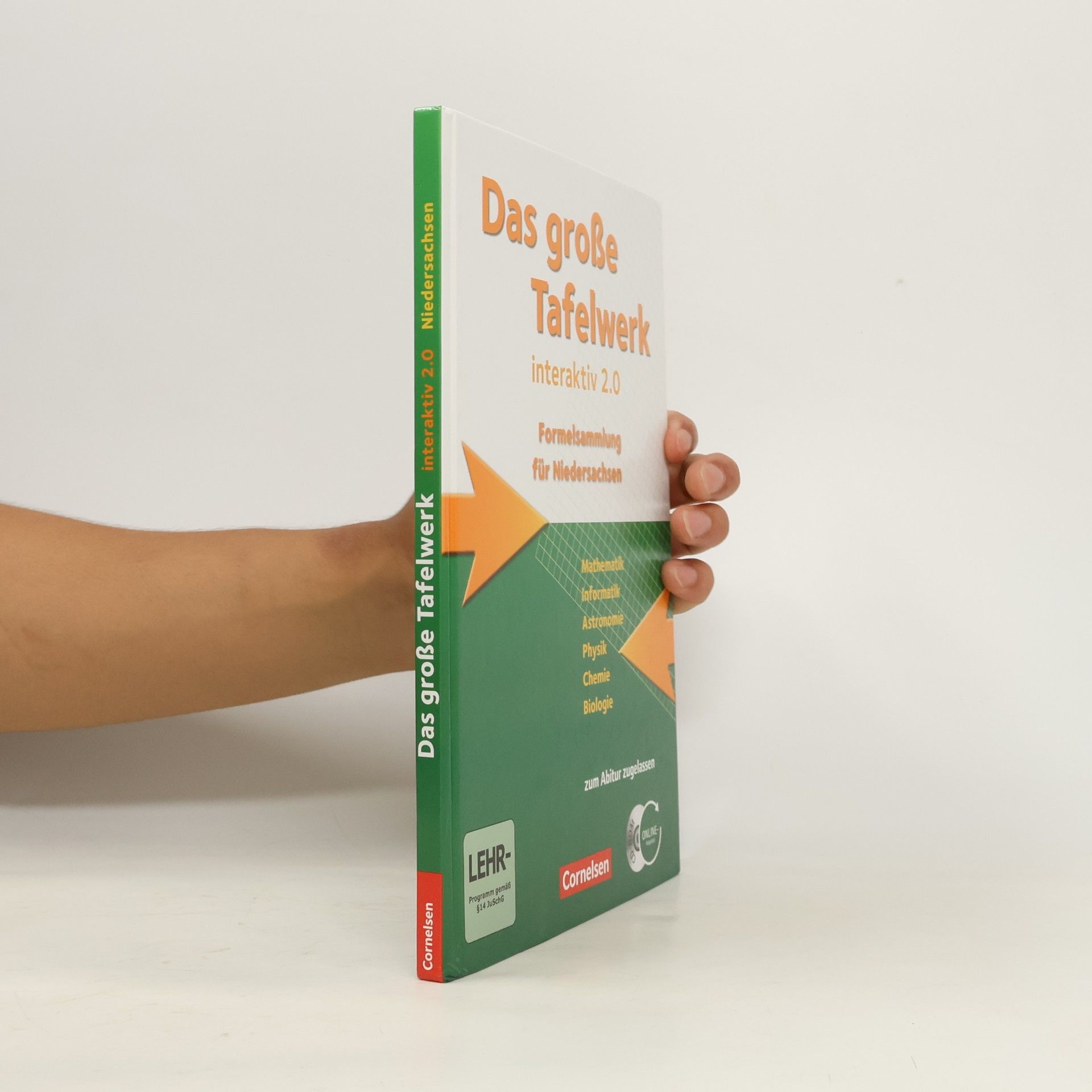 Autorenkollektiv Das große Tafelwerk interaktiv 2.0, Formelsammlung für Niedersachsen