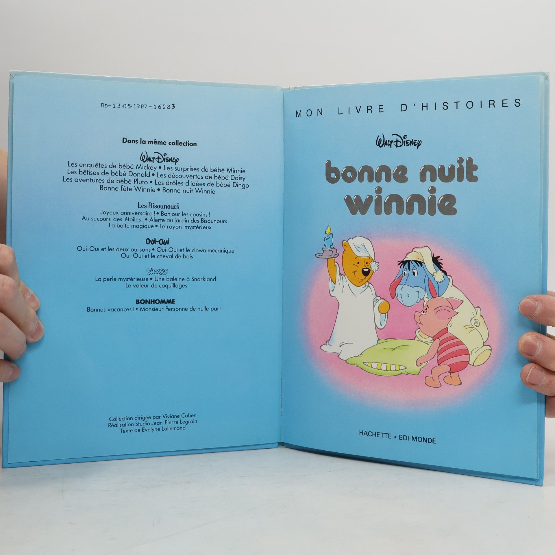Mon livre d'histoires: Bonne nuit Winnie