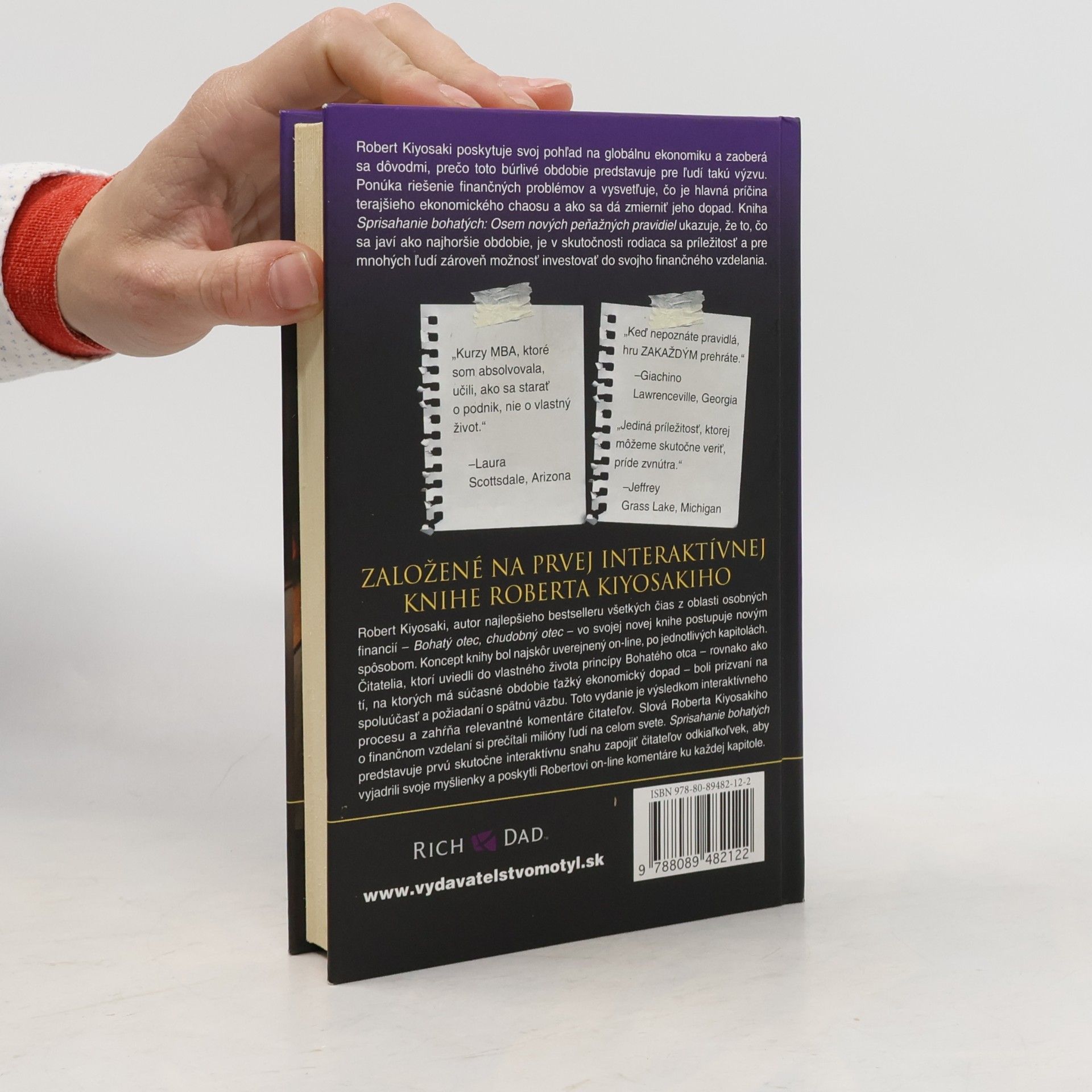 Robert Kiyosaki Sprisahanie bohatých – 8 nových peňažných pravidiel