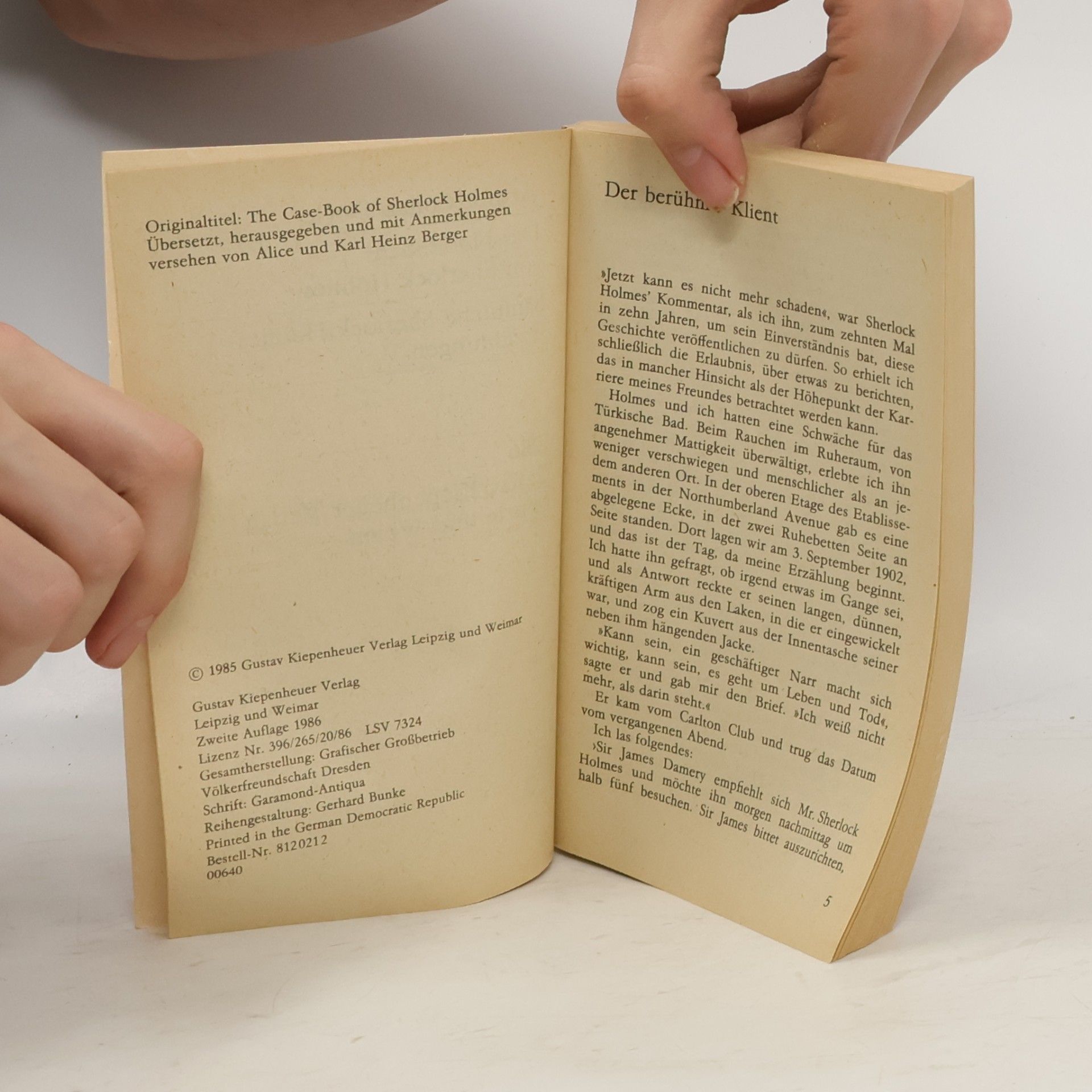 Arthur Conan Doyle Das Notizbuch von Sherlock Holmes