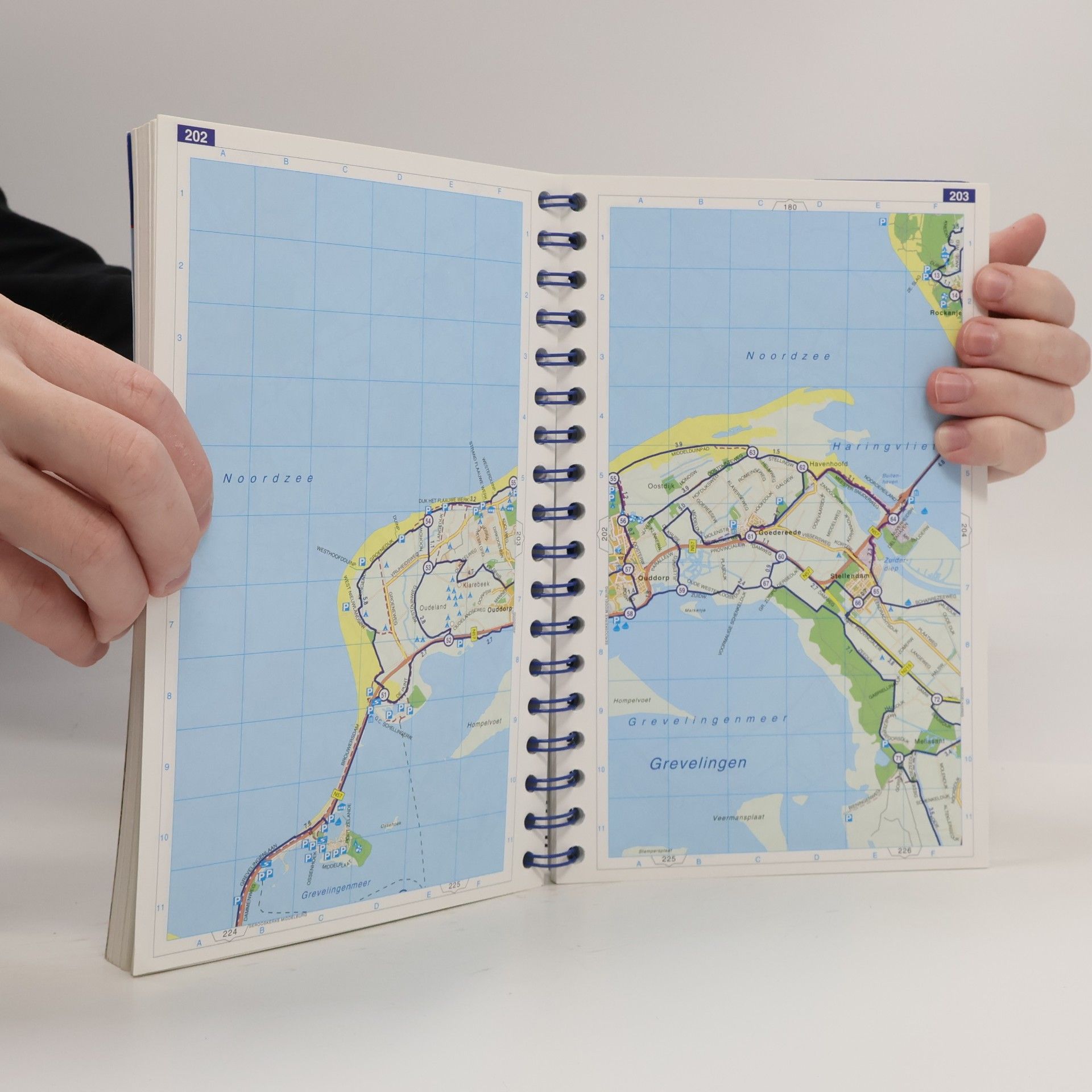Collectif d'auteurs Fietsatlas Nederland