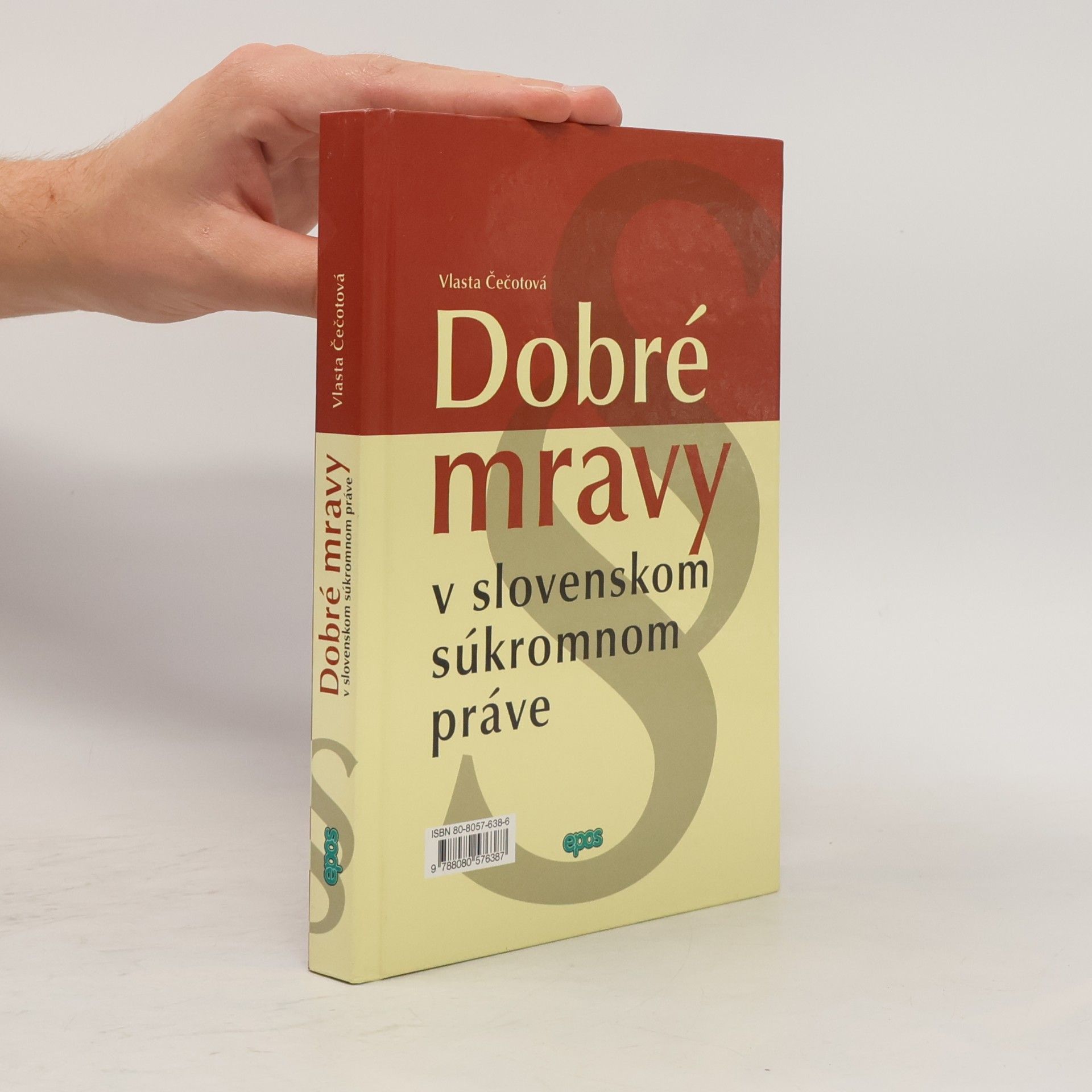 Vlasta Čečotová Dobré mravy v slovenskom súkromnom práve