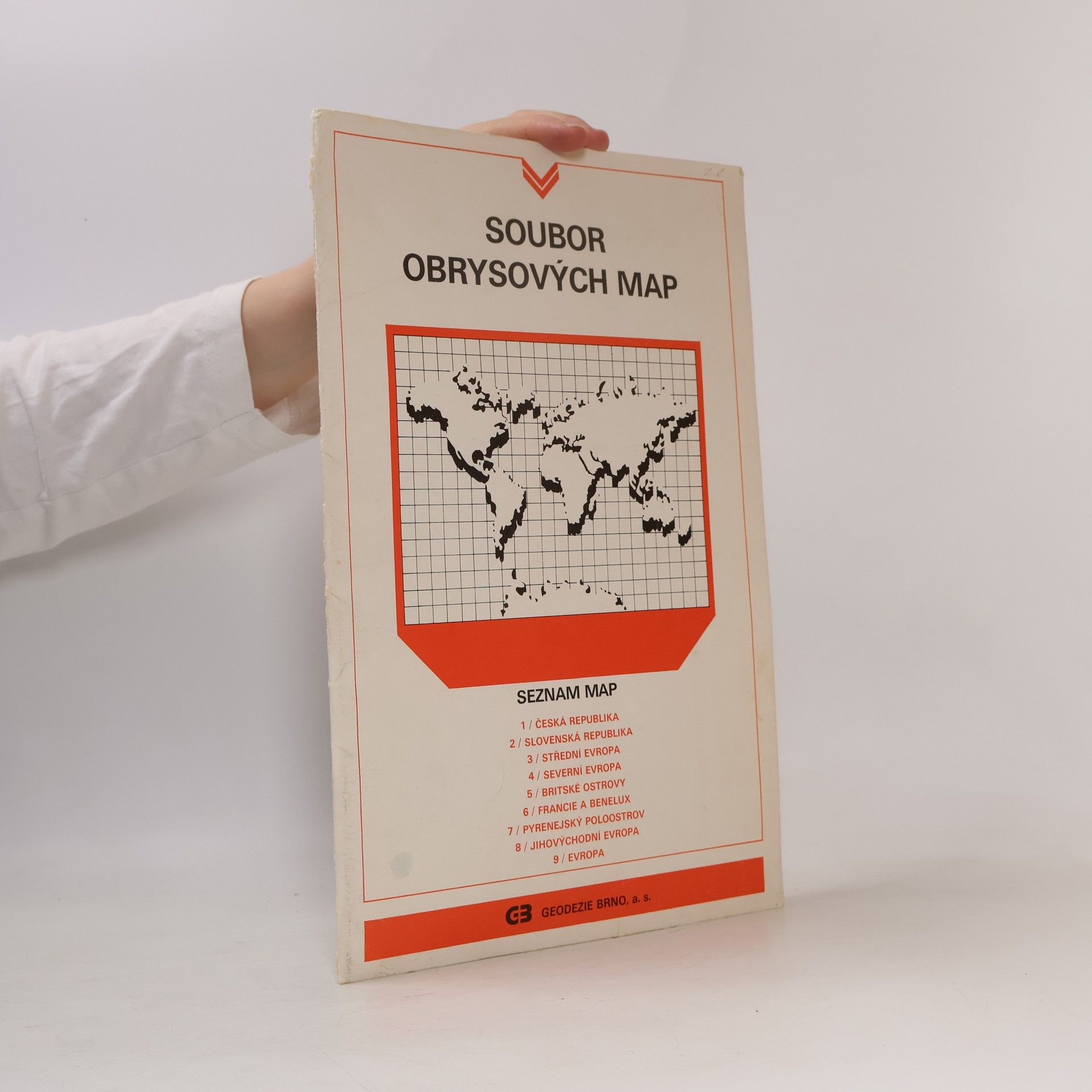 Various authors Soubor obrysových map