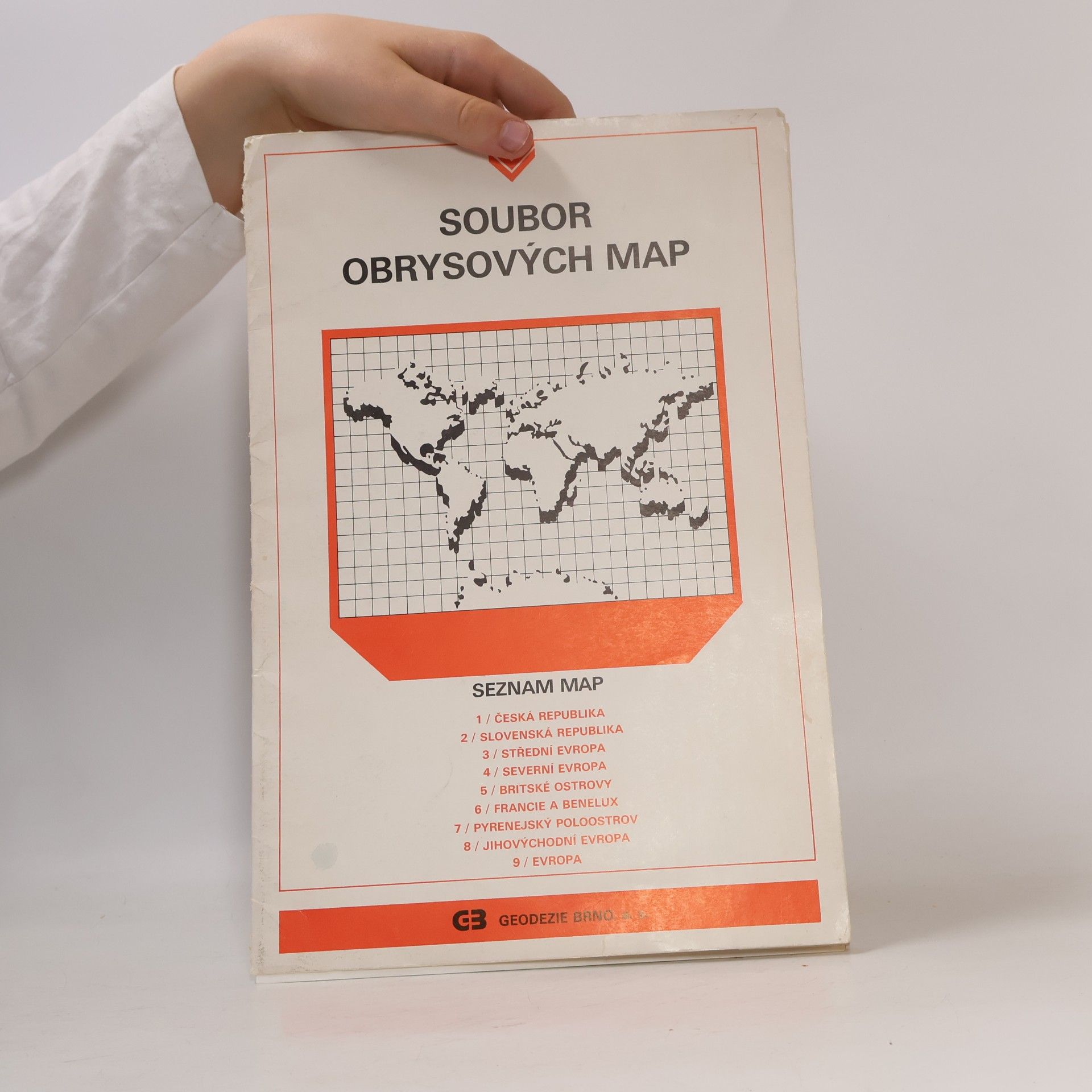 Various authors Soubor obrysových map