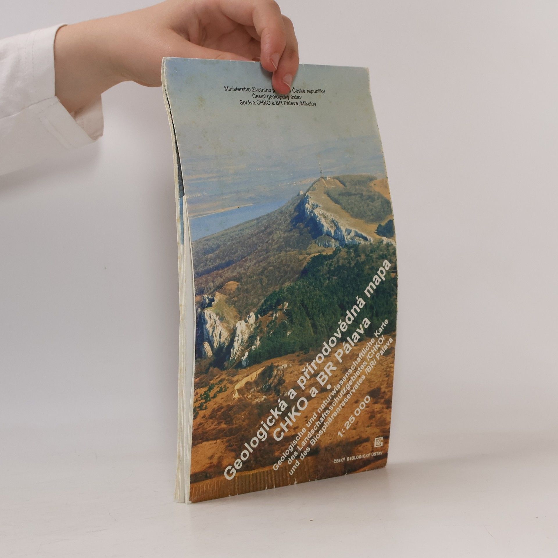 Český geologický ústav Geologická a přírodovědná mapa CHKO a BR Pálava