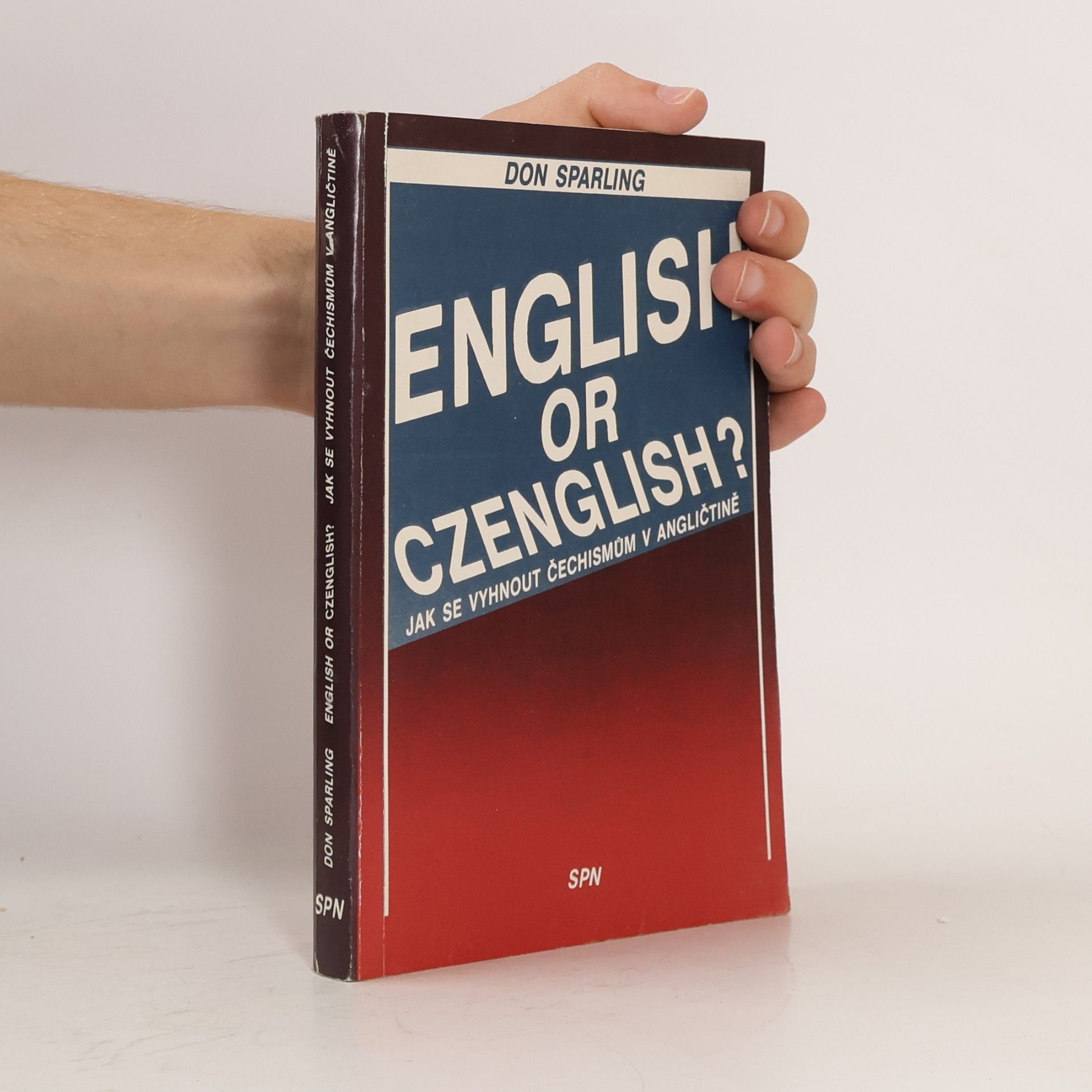 Thomas Donaldson Sparling English or Czenglish?