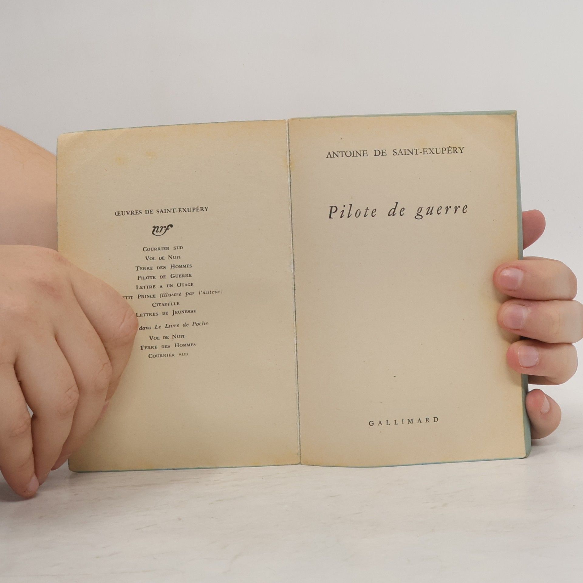 Antoine de Saint-Exupéry Pilote de guerre