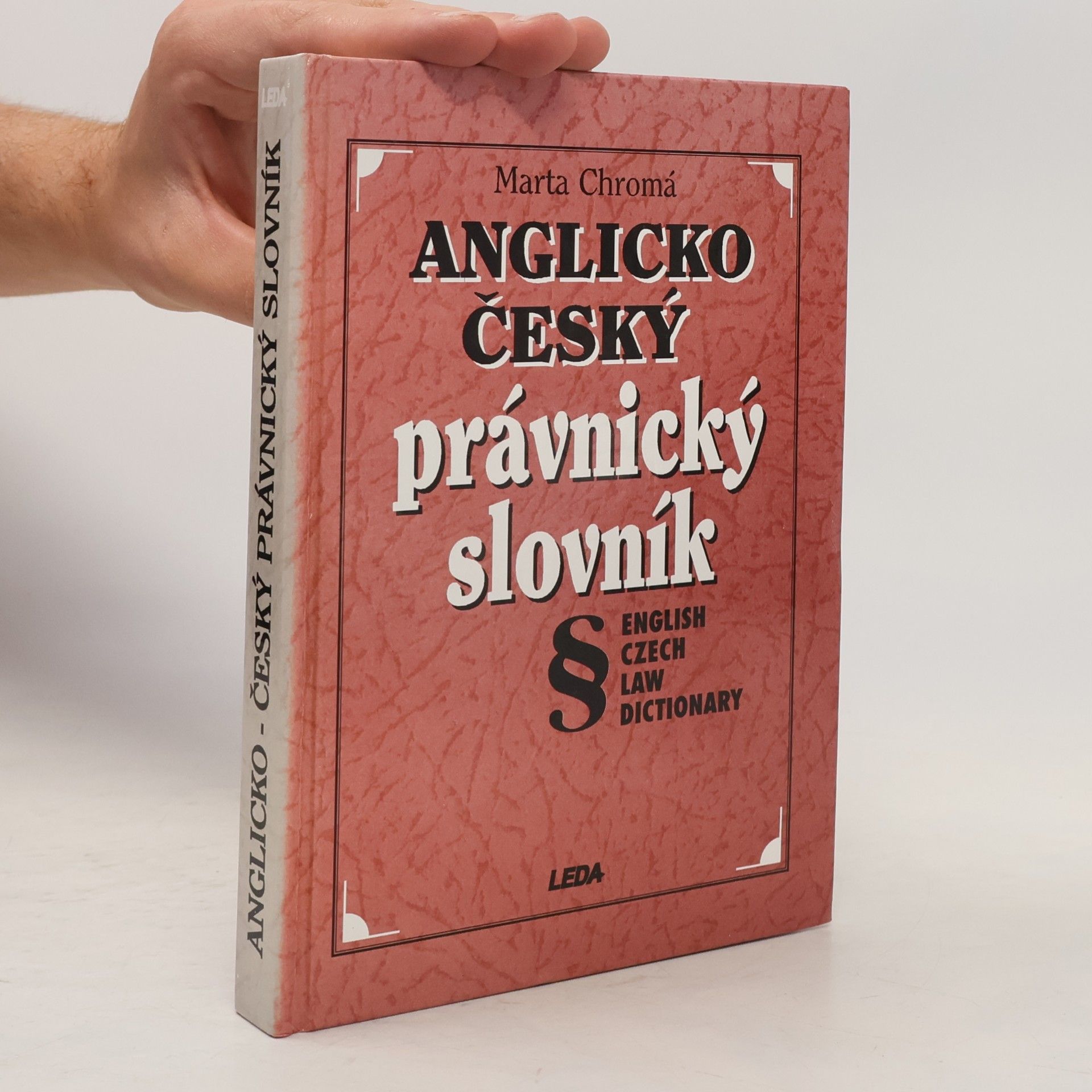 Marta Chromá Anglicko-český právnický slovník