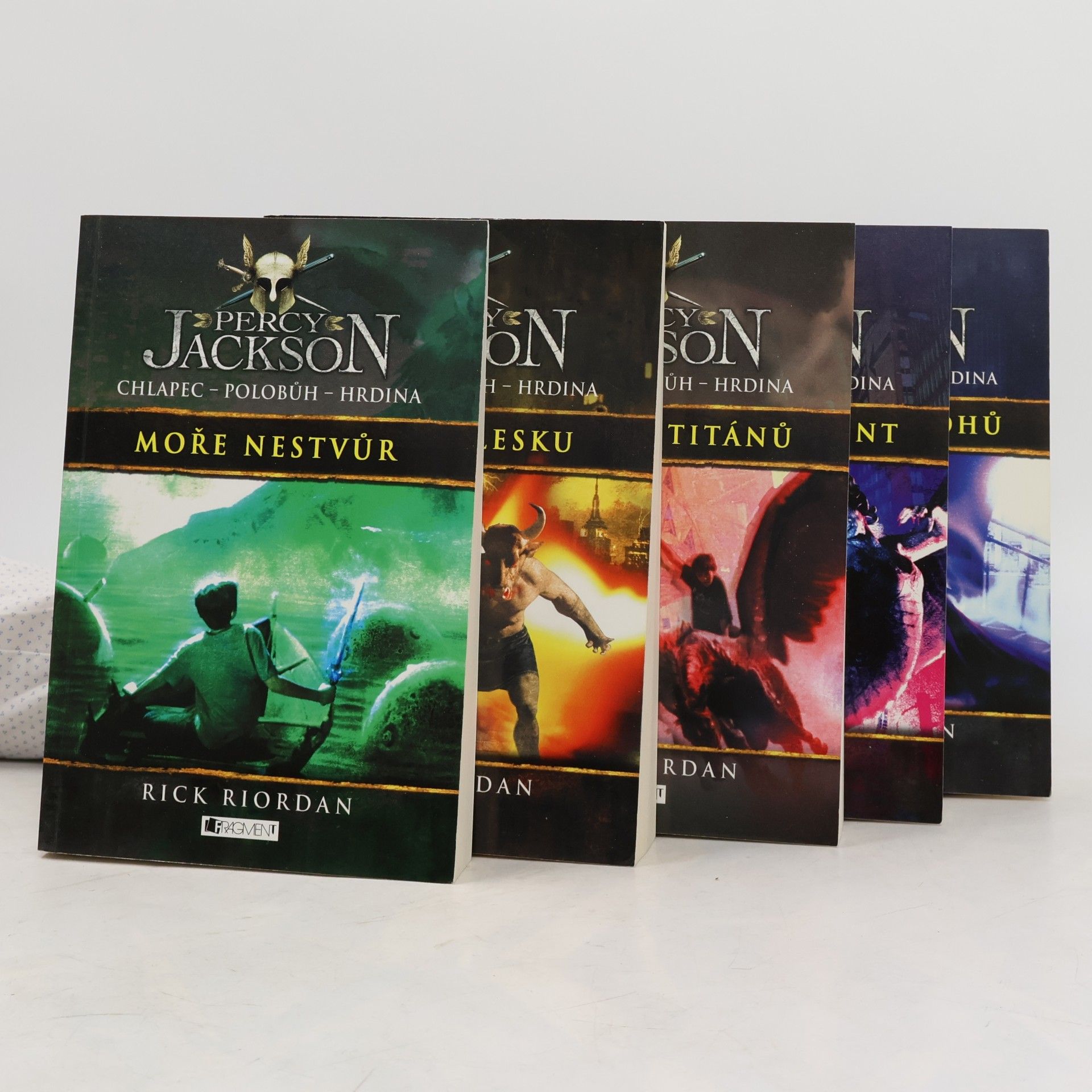 Rick Riordan Percy Jackson 1-5