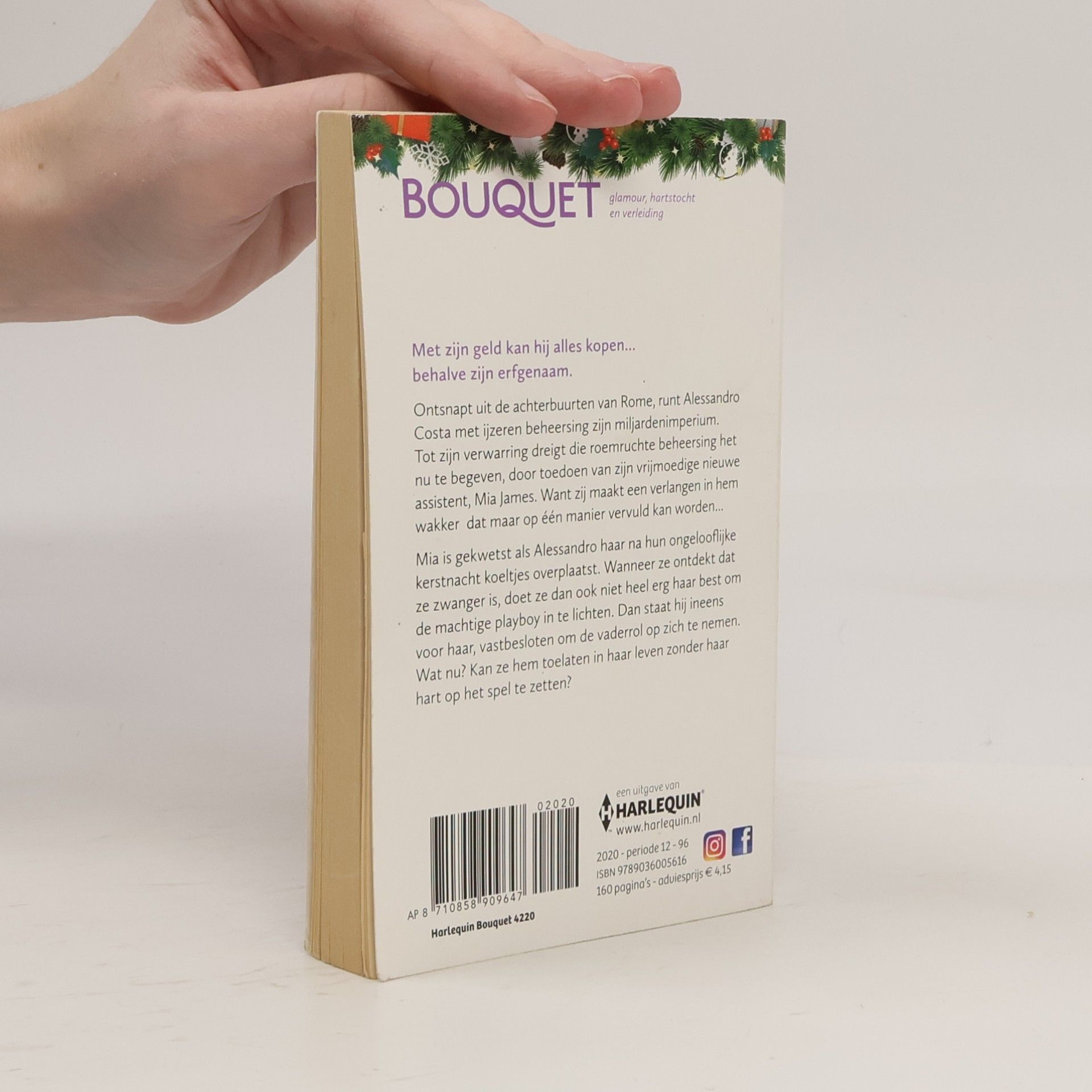 Kate Hewitt Bouquet 4220. Ongelooflijke kerstnacht