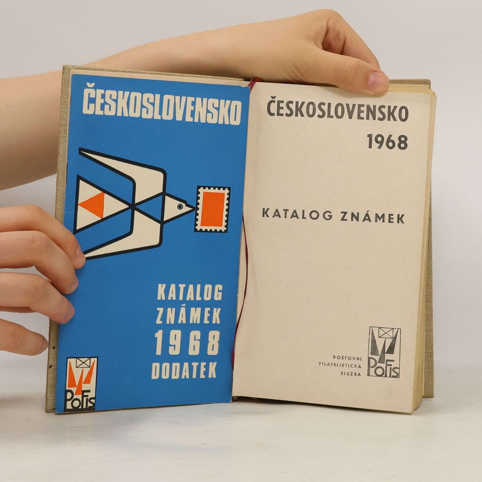 POFIS vydavatelství Československo 1968. Katalog známek
