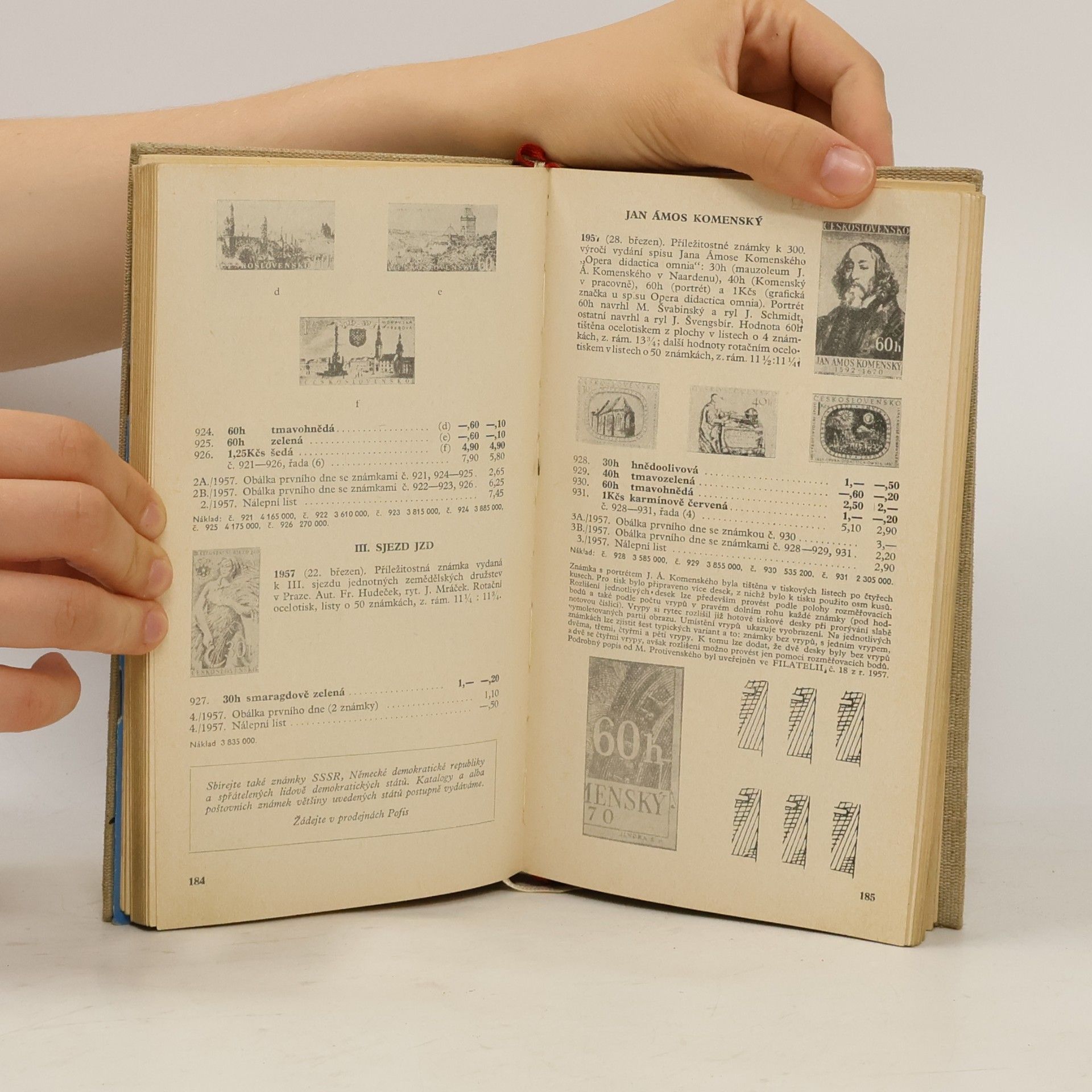 POFIS vydavatelství Československo 1968. Katalog známek