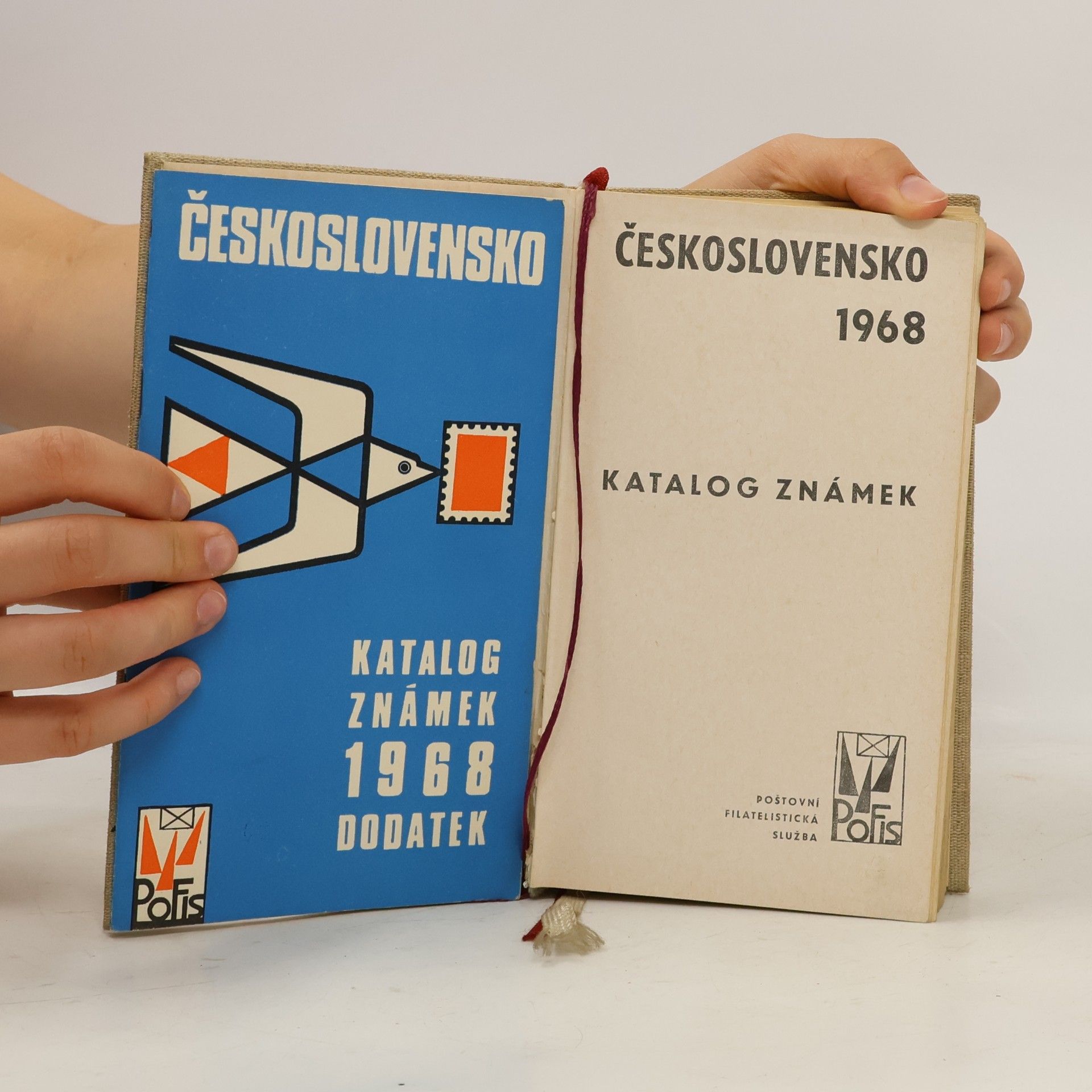 POFIS vydavatelství Československo 1968. Katalog známek