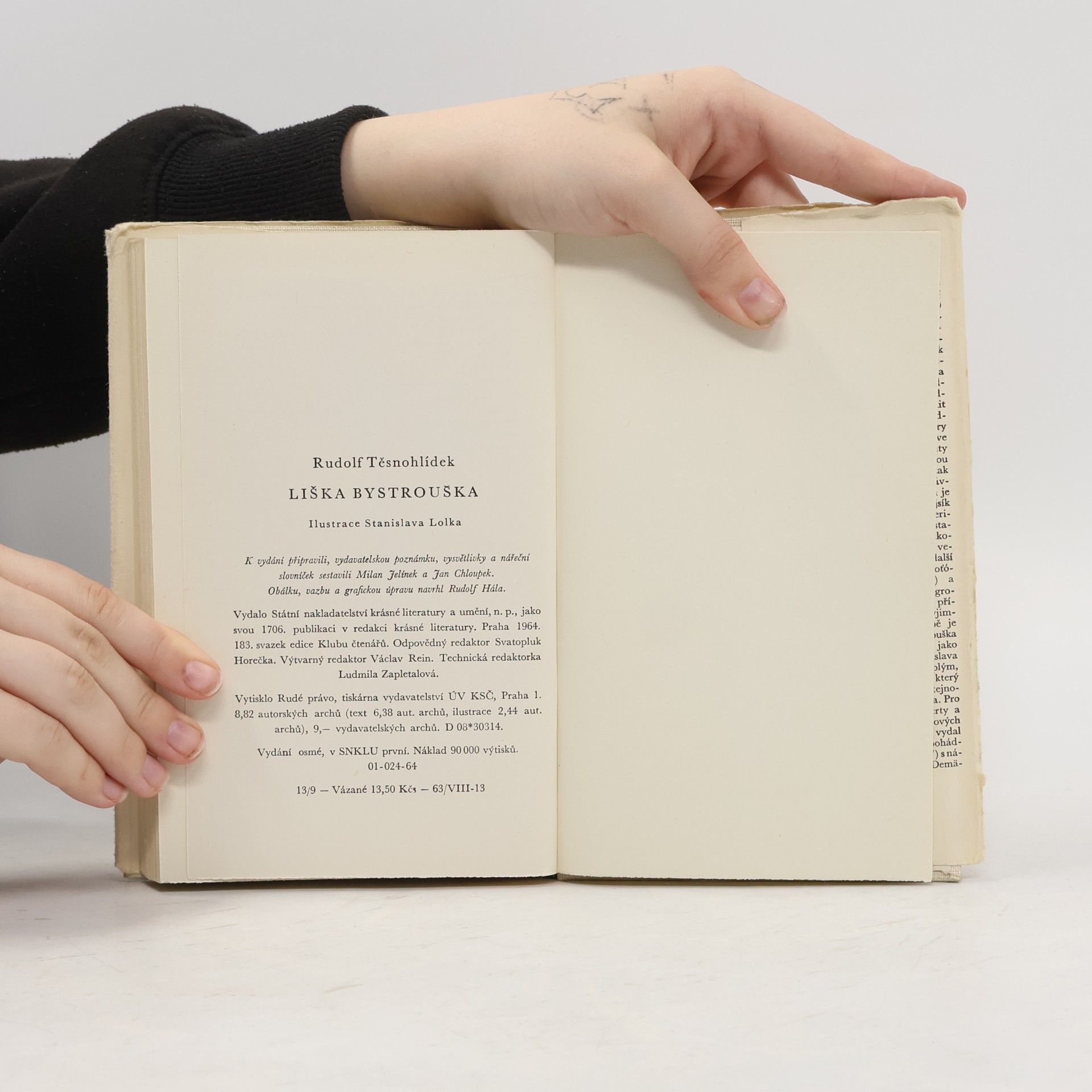 Rudolf Těsnohlídek Liška Bystrouška