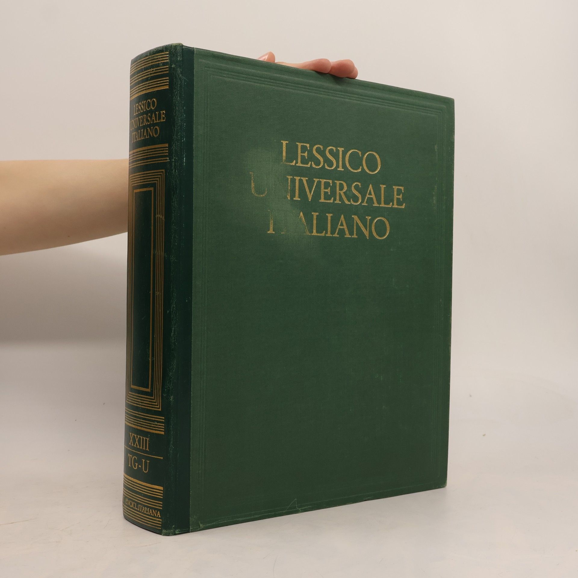 AA.VV. Lessico universale italiano XXIII. TG-U